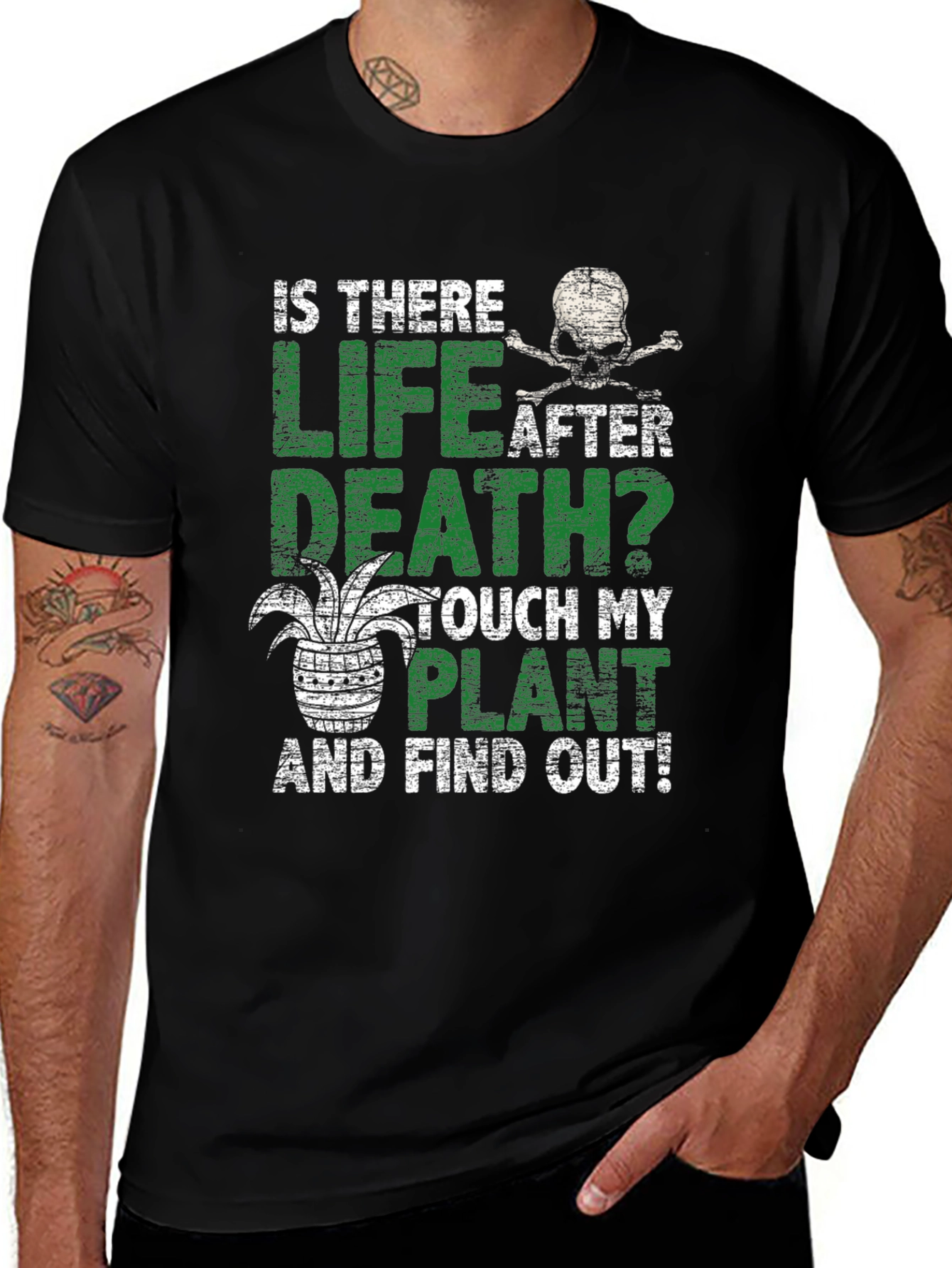 Life After Death Plant Humor T-Shirt