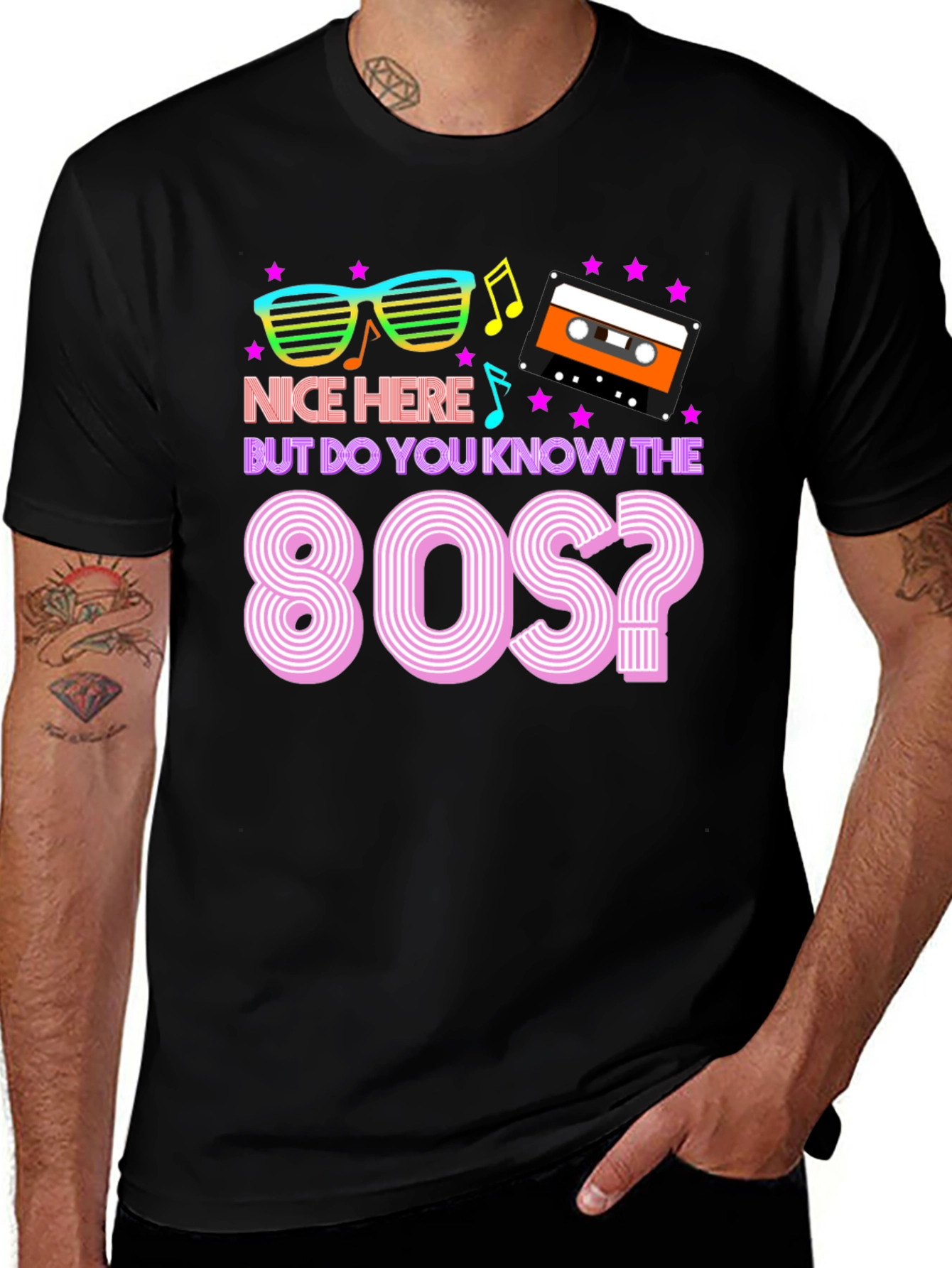 Variant 3 of Retro 80s T-Shirt - Do You Know the 80s?