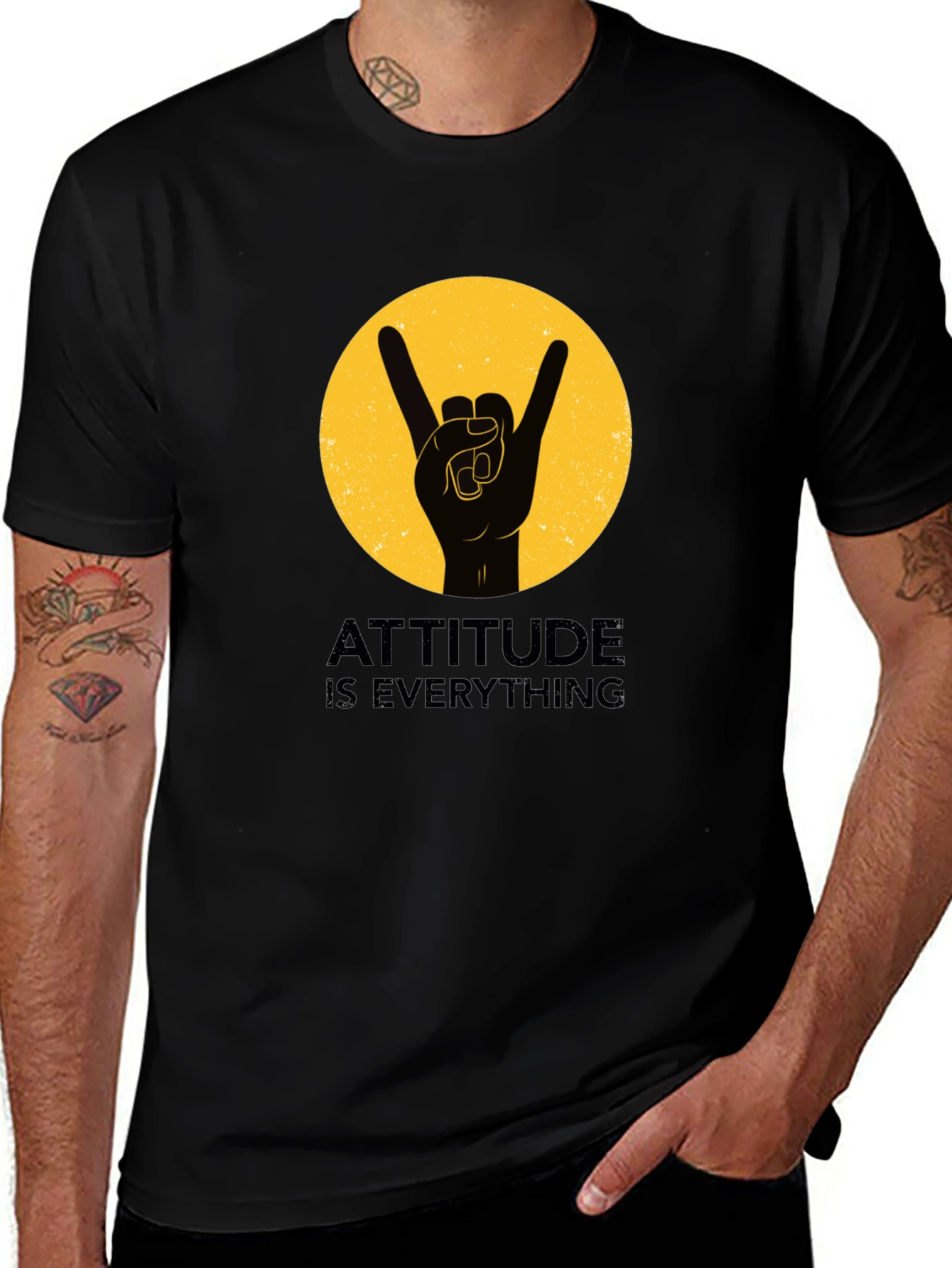 Variant 18 of Attitude is Everything Graphic Tee