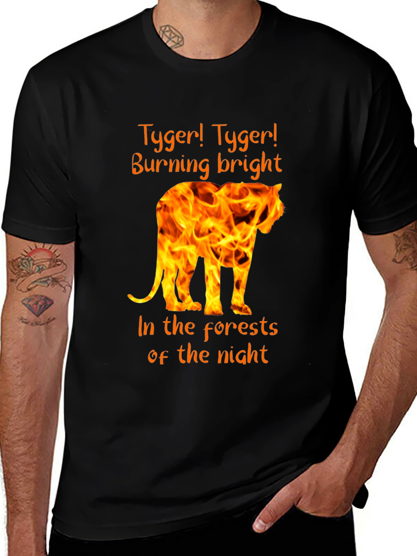 Variant 26 of Tyger Burning Bright T-Shirt