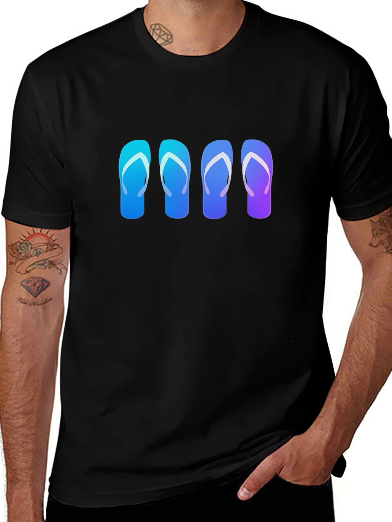 Flip Flop Graphic T-Shirt