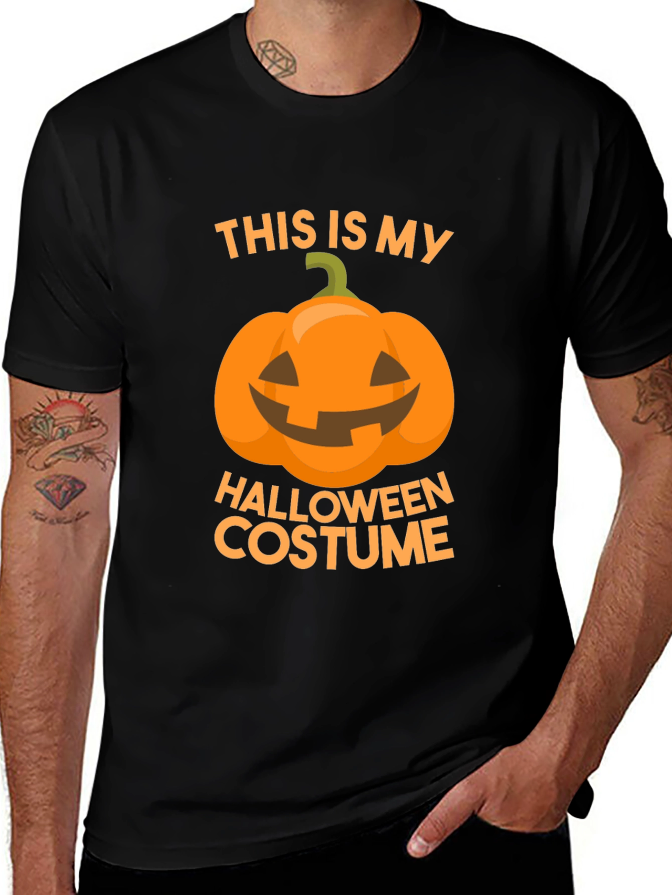 Variant 14 of Halloween Costume Pumpkin T-Shirt
