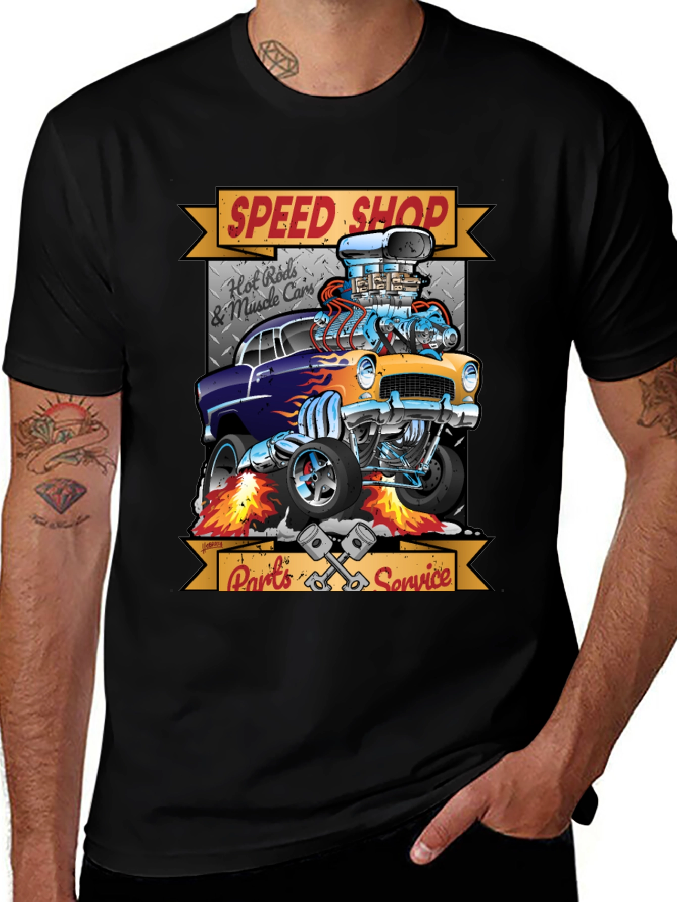 Speed Shop Hot Rod T-Shirt