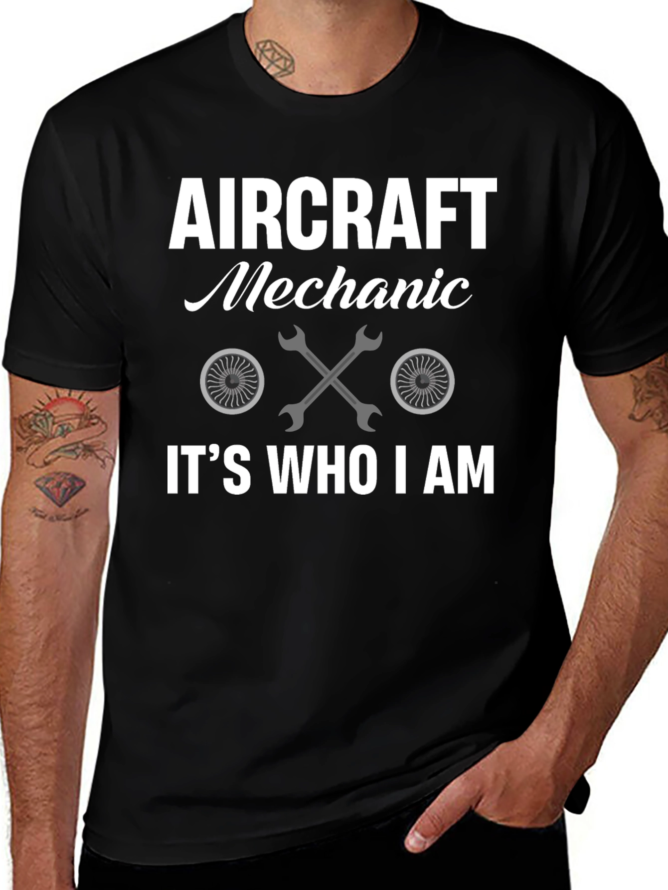 Aircraft Mechanic T-Shirt - It's Who I Am
