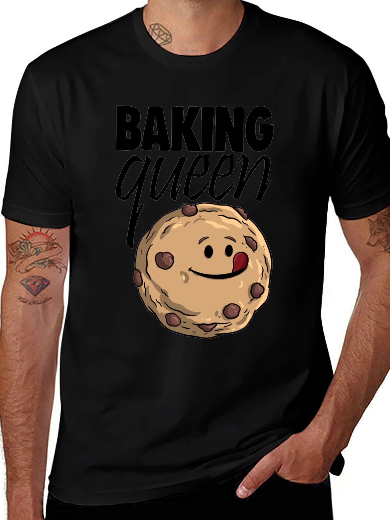 Variant 9 of Baking Queen Cookie T-Shirt - Funny Baker Tee