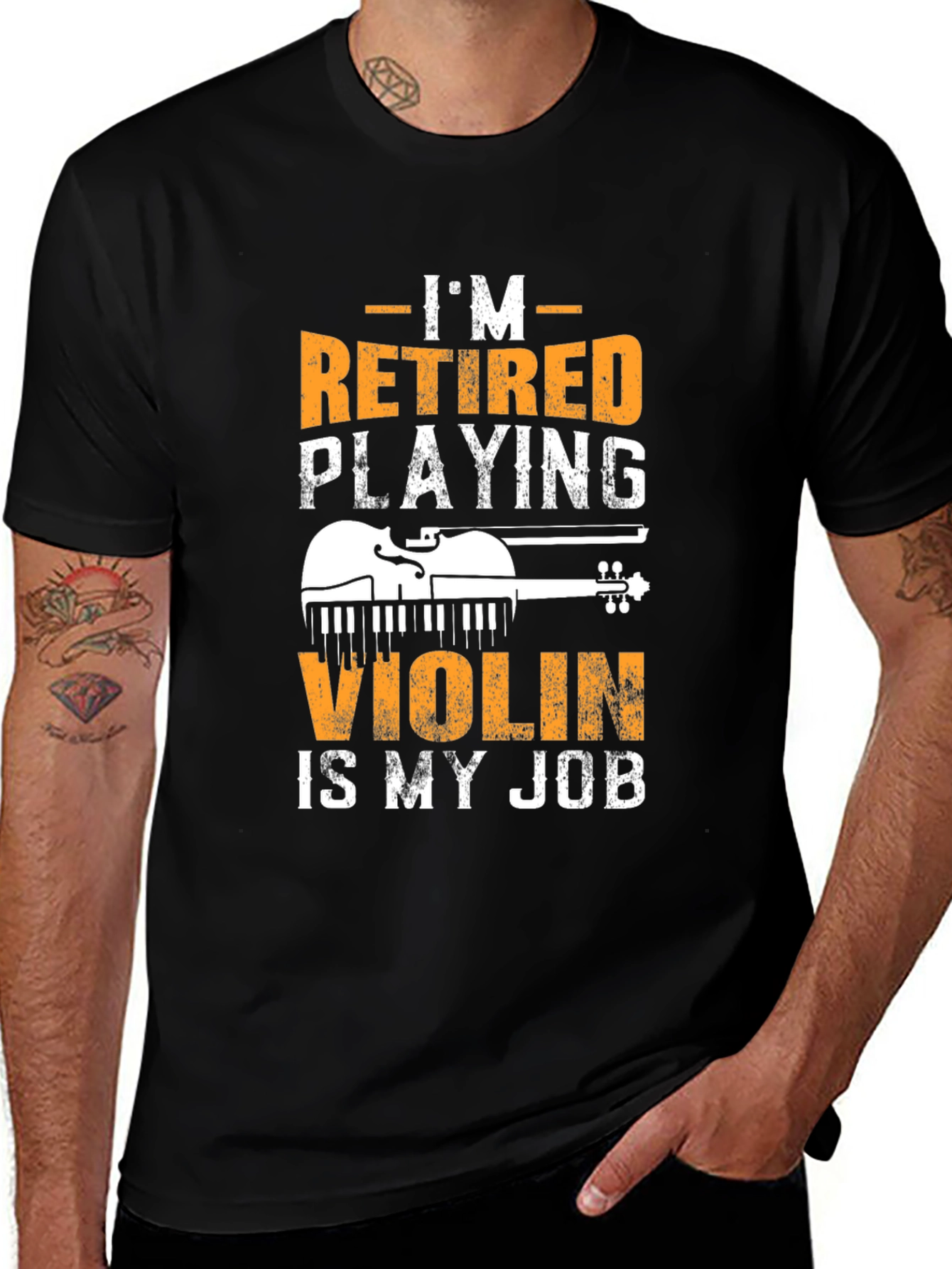 Retired Violin Player T-Shirt