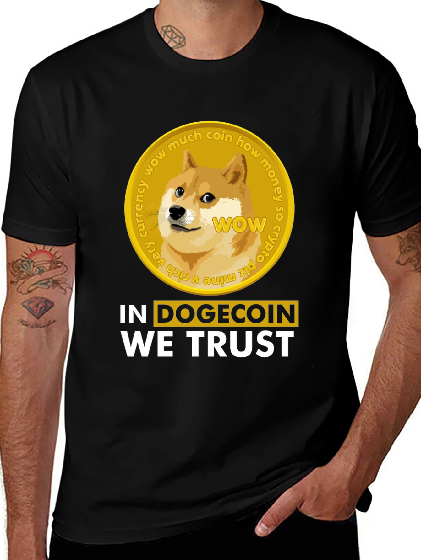 Dogecoin T-Shirt - In Dogecoin We Trust