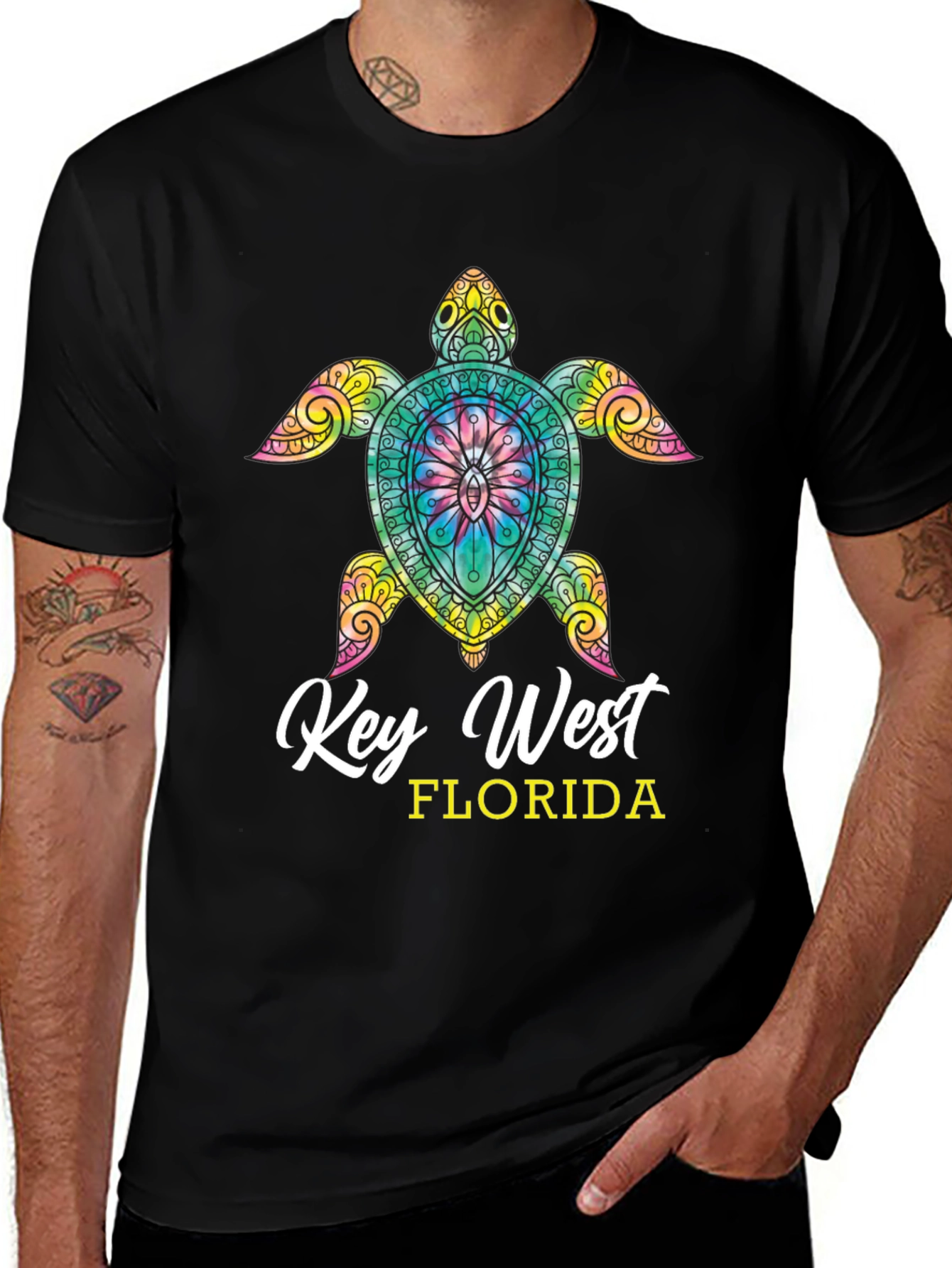 Variant 5 of Key West Turtle T-Shirt