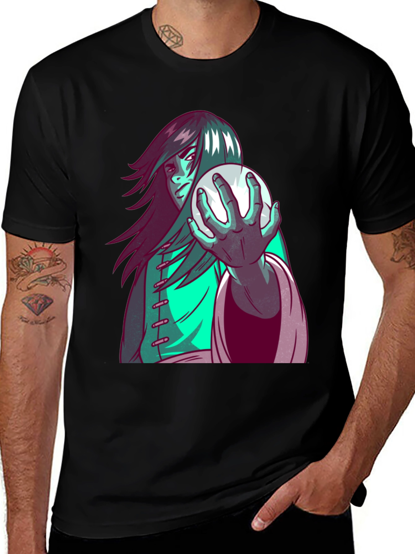 Variant 7 of Mystic Orb T-Shirt: Unique Graphic Tee