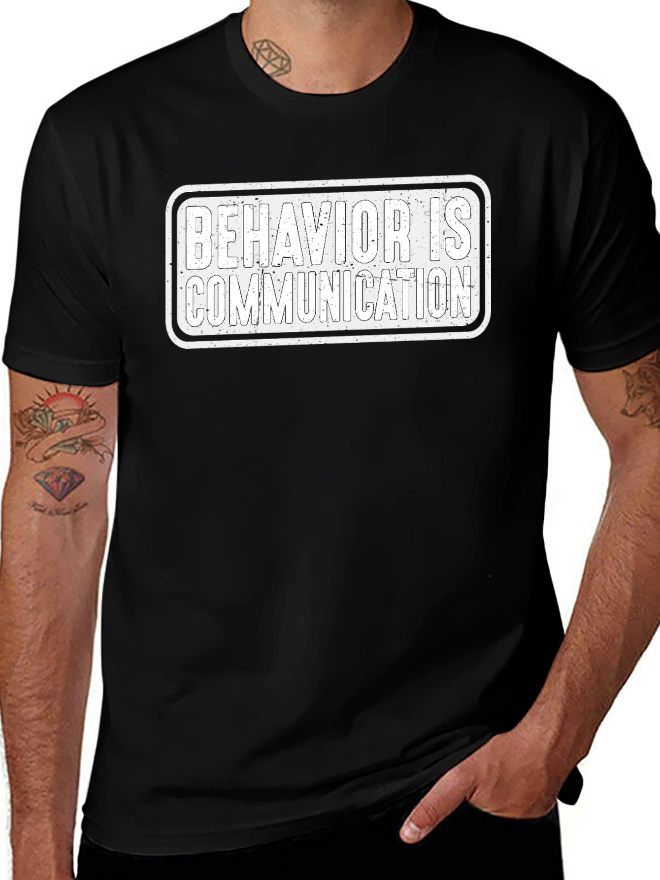 Variant 8 of Behavior is Communication Graphic T-Shirt