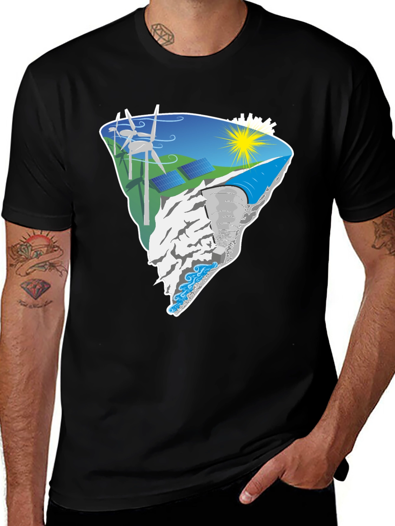 Variant 5 of Eco-Friendly Energy T-Shirt