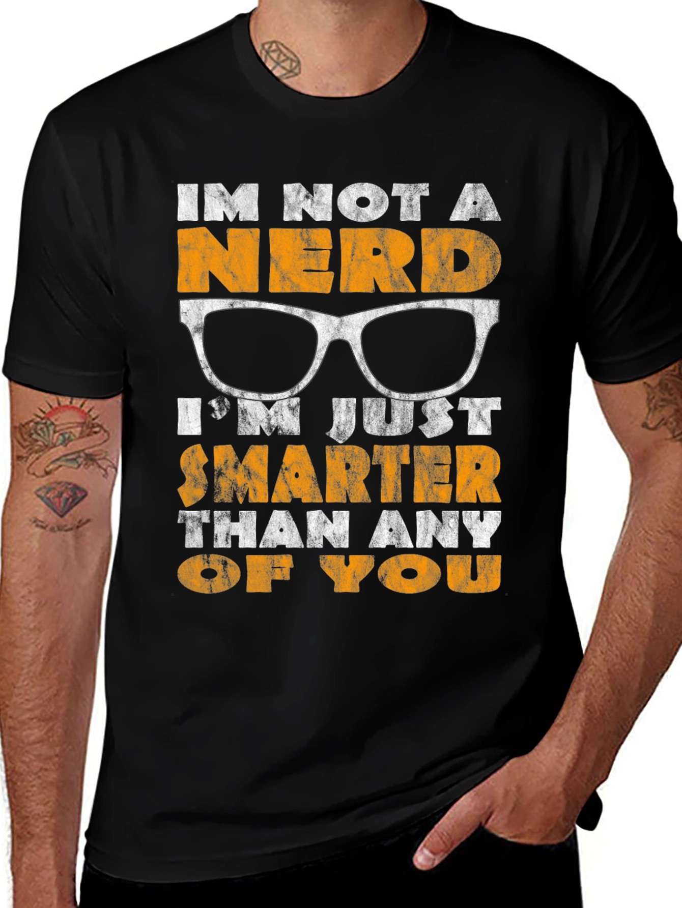 Variant 18 of I'm Not a Nerd Graphic Tee