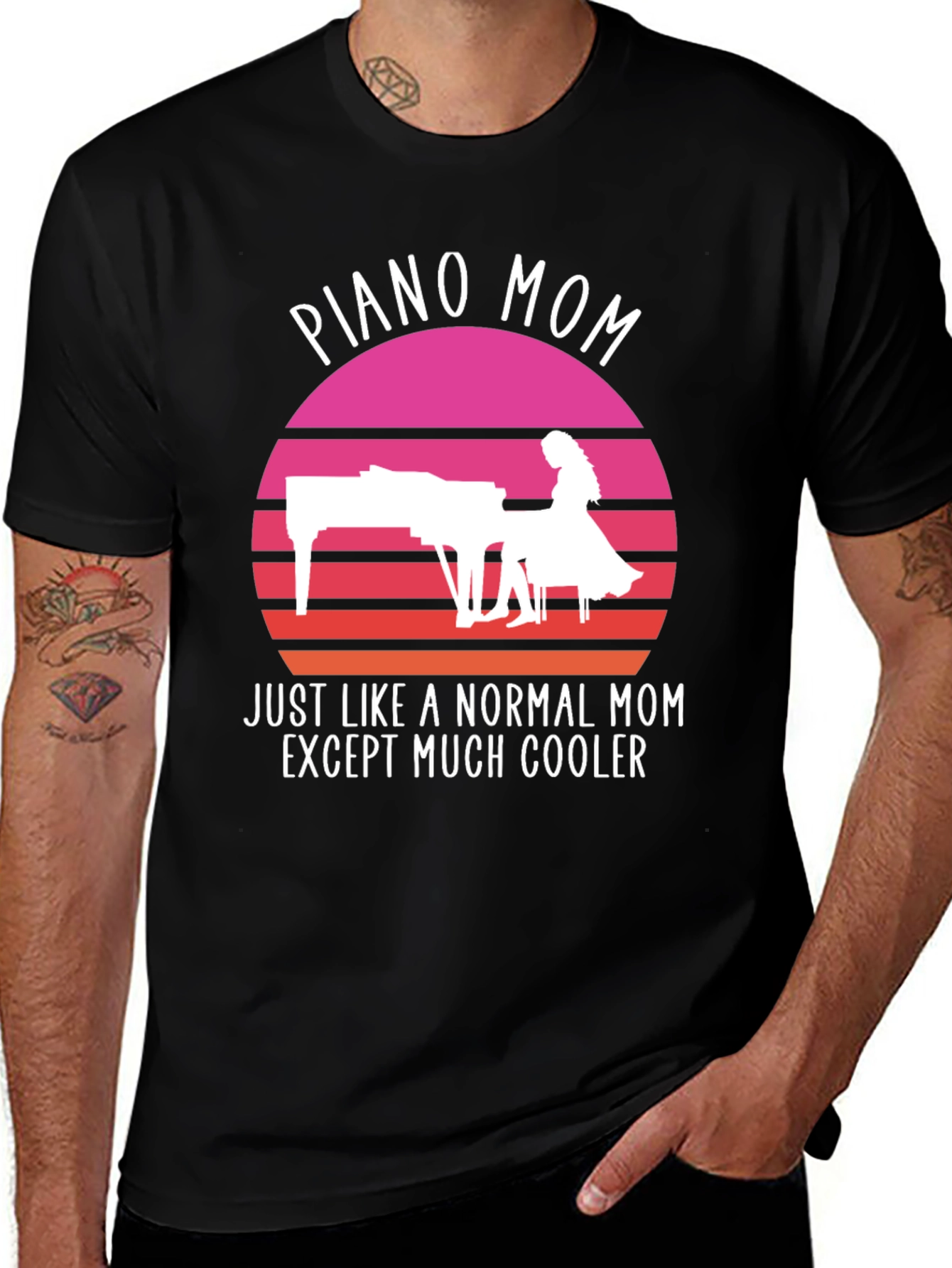 Piano Mom T-Shirt: Cool Mom Edition
