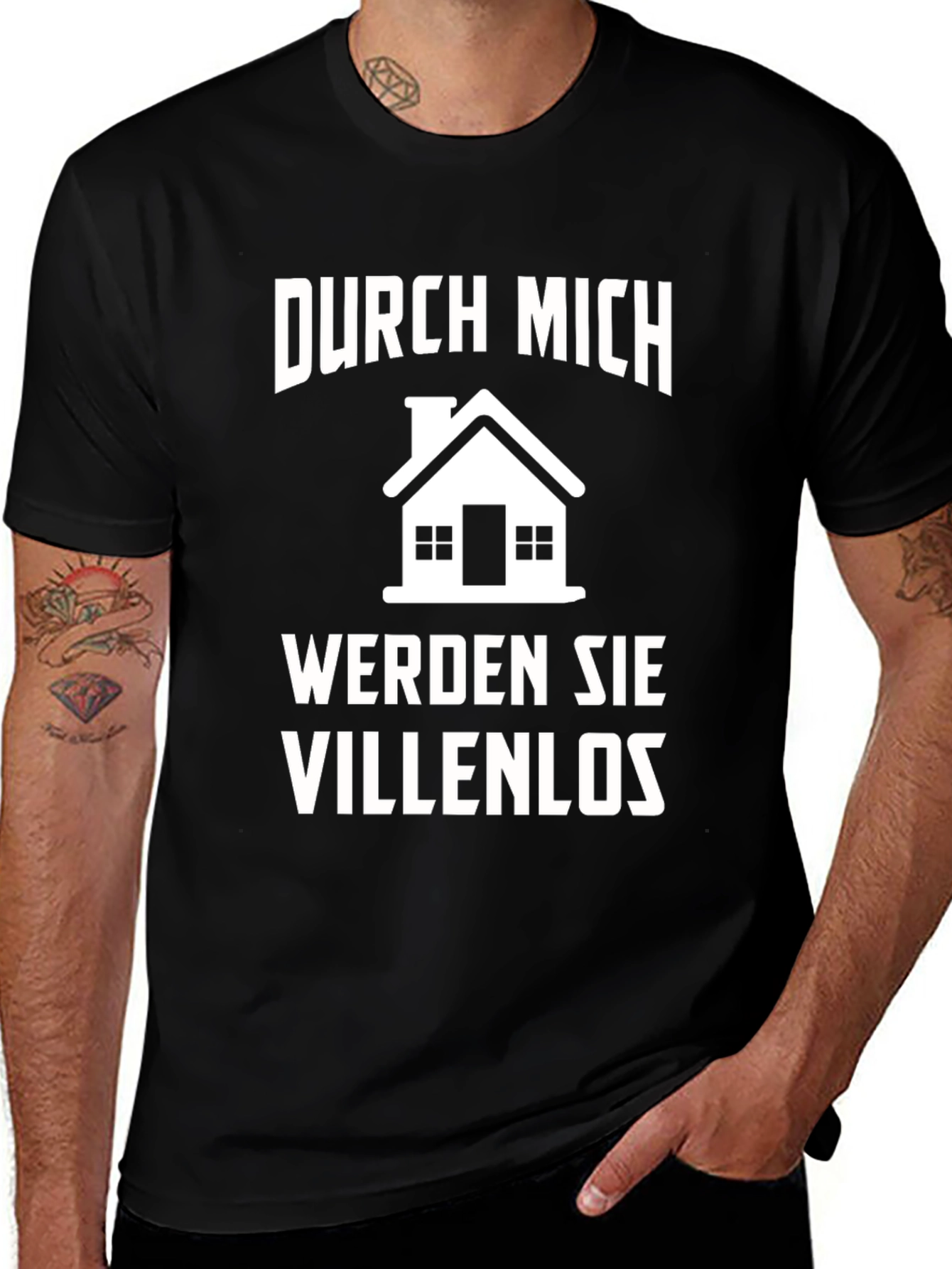 Variant 9 of Durch Mich Werden Sie Villenlos T-Shirt