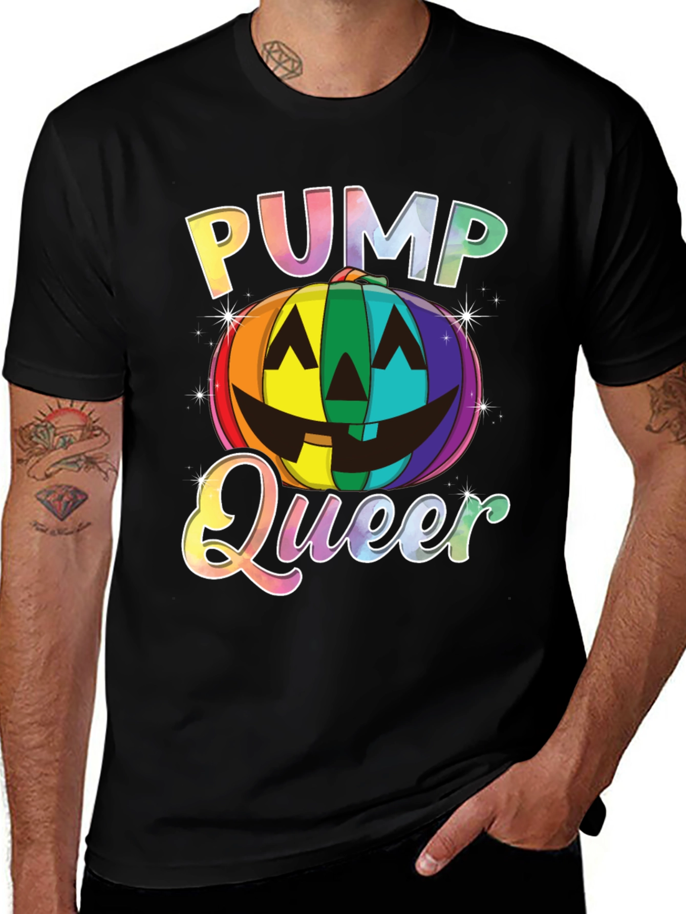 Pump Queer LGBTQ Pride Halloween T-Shirt