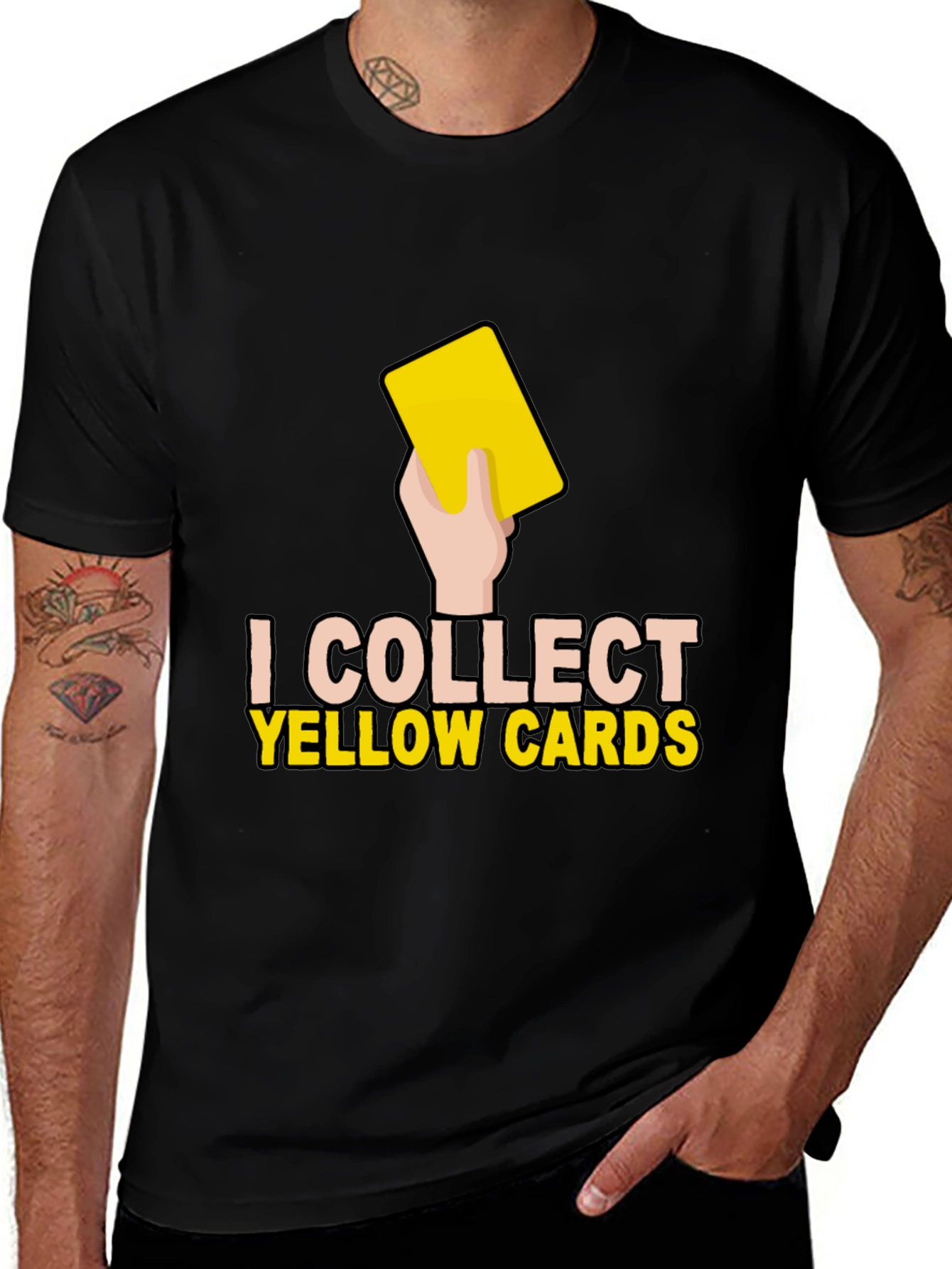 I Collect Yellow Cards T-Shirt