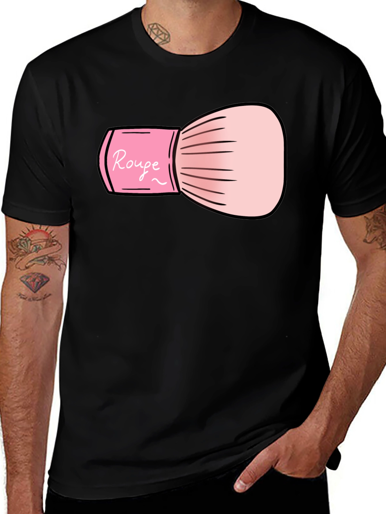 Variant 14 of Rouge Makeup Brush T-Shirt