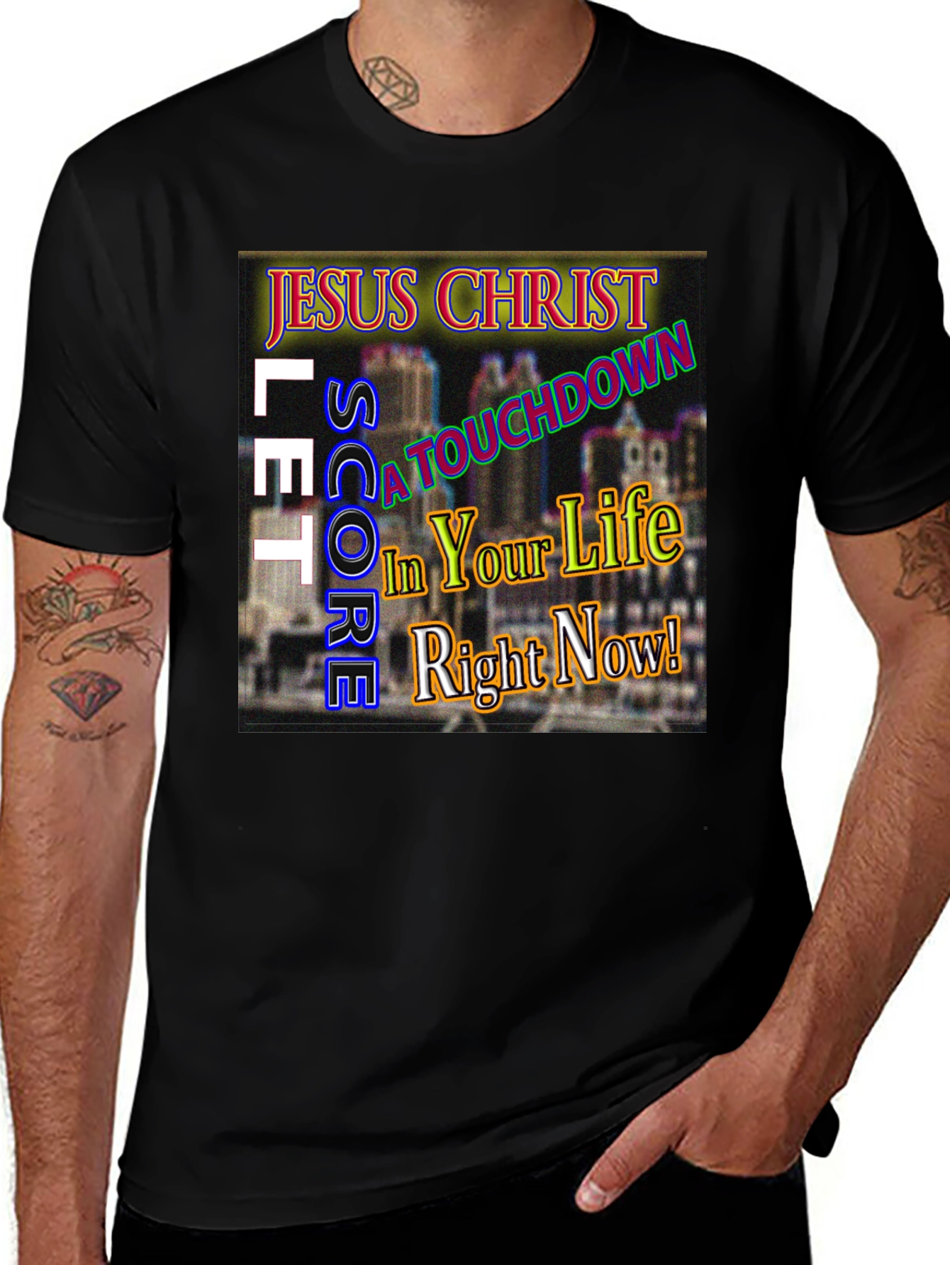 Jesus Christ Touchdown T-Shirt