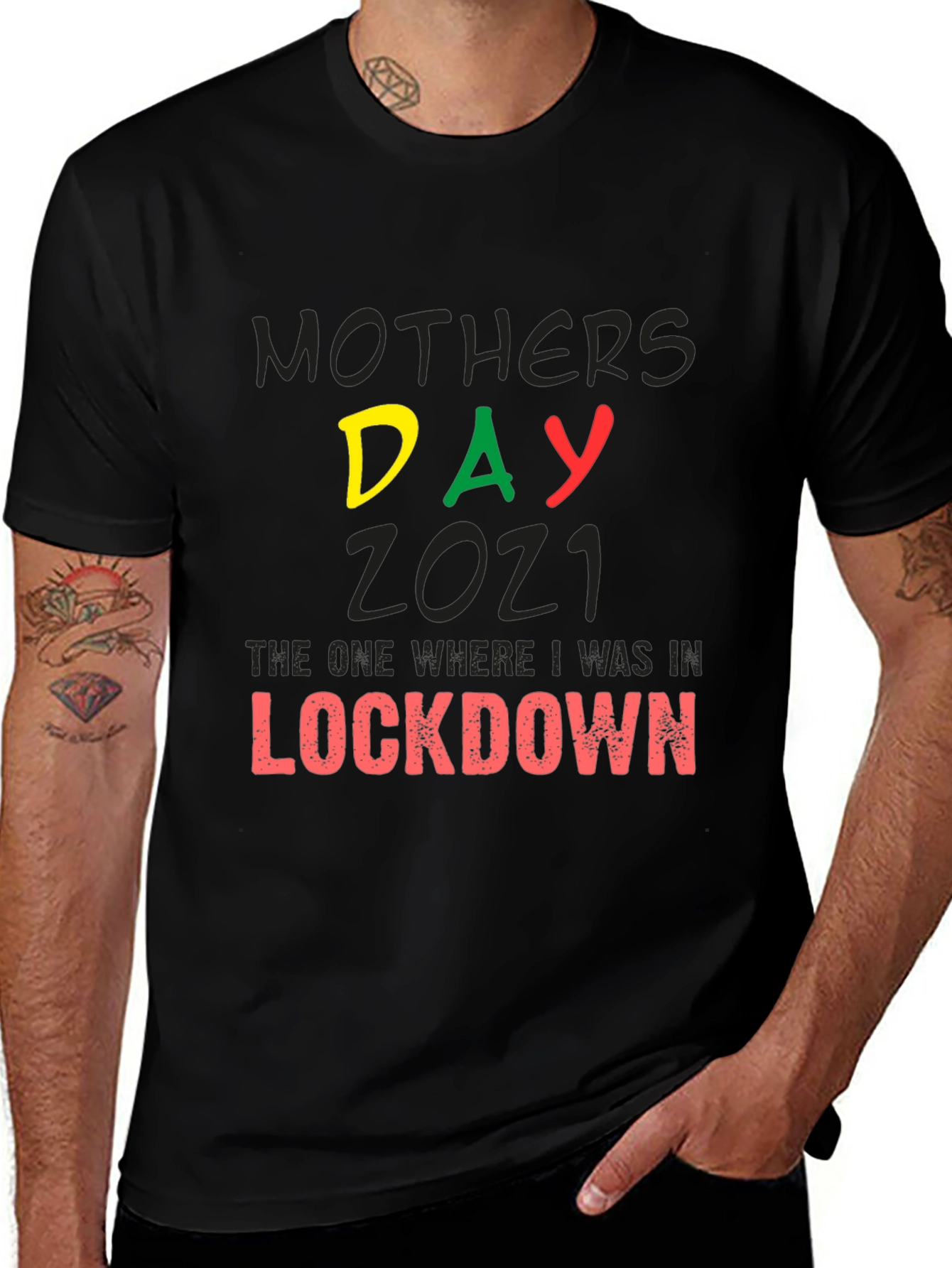 Variant 5 of Mother's Day Lockdown 2021 T-Shirt