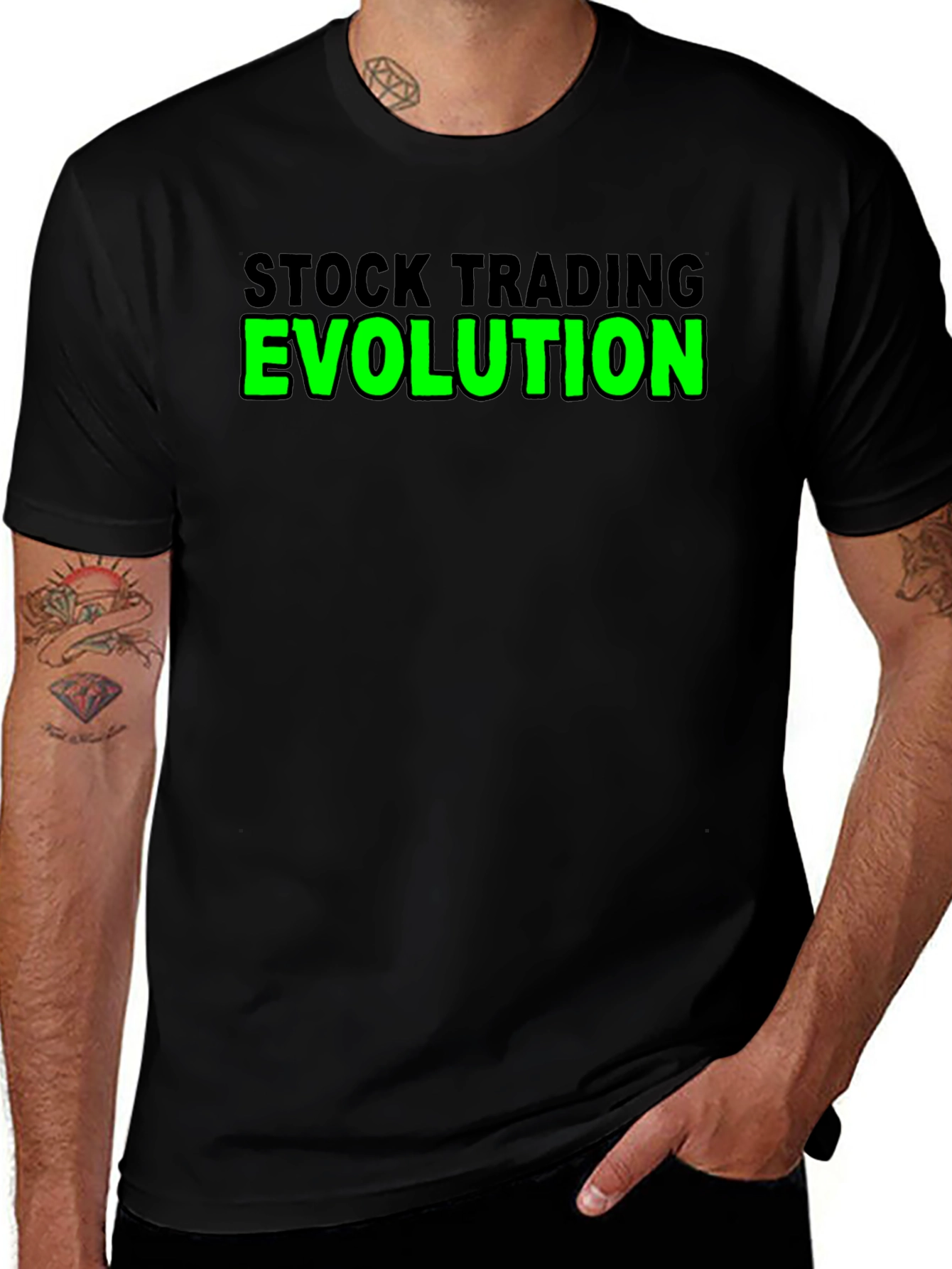 Stock Trading Evolution T-Shirt - Trader Tee