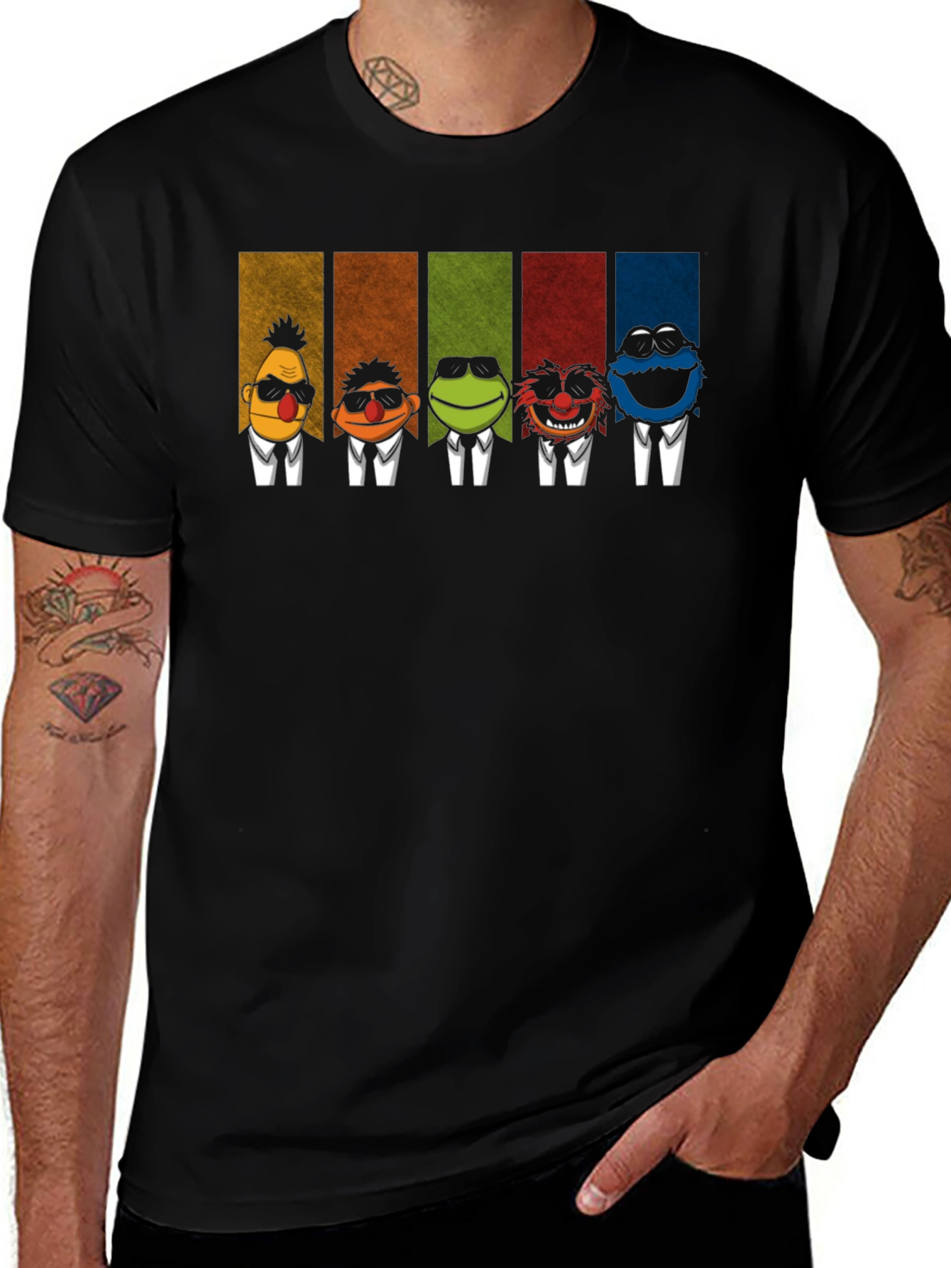 Muppets Squad T-Shirt - Classic Cartoon Cool