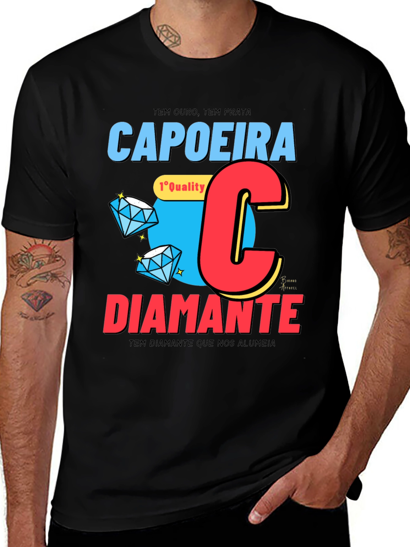 Capoeira Diamante Graphic Tee