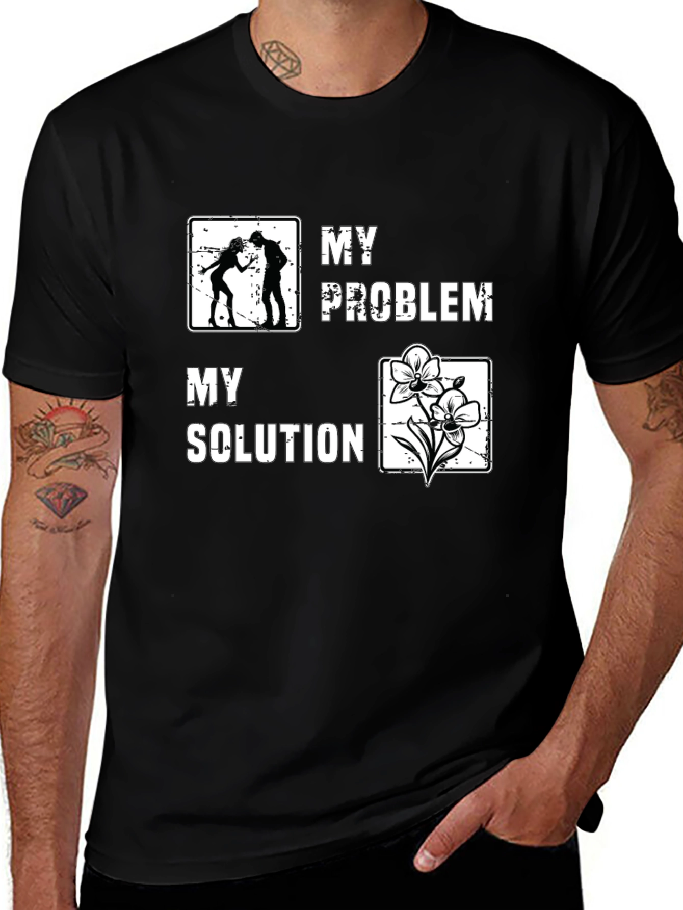 Variant 24 of My Problem My Solution Graphic T-Shirt