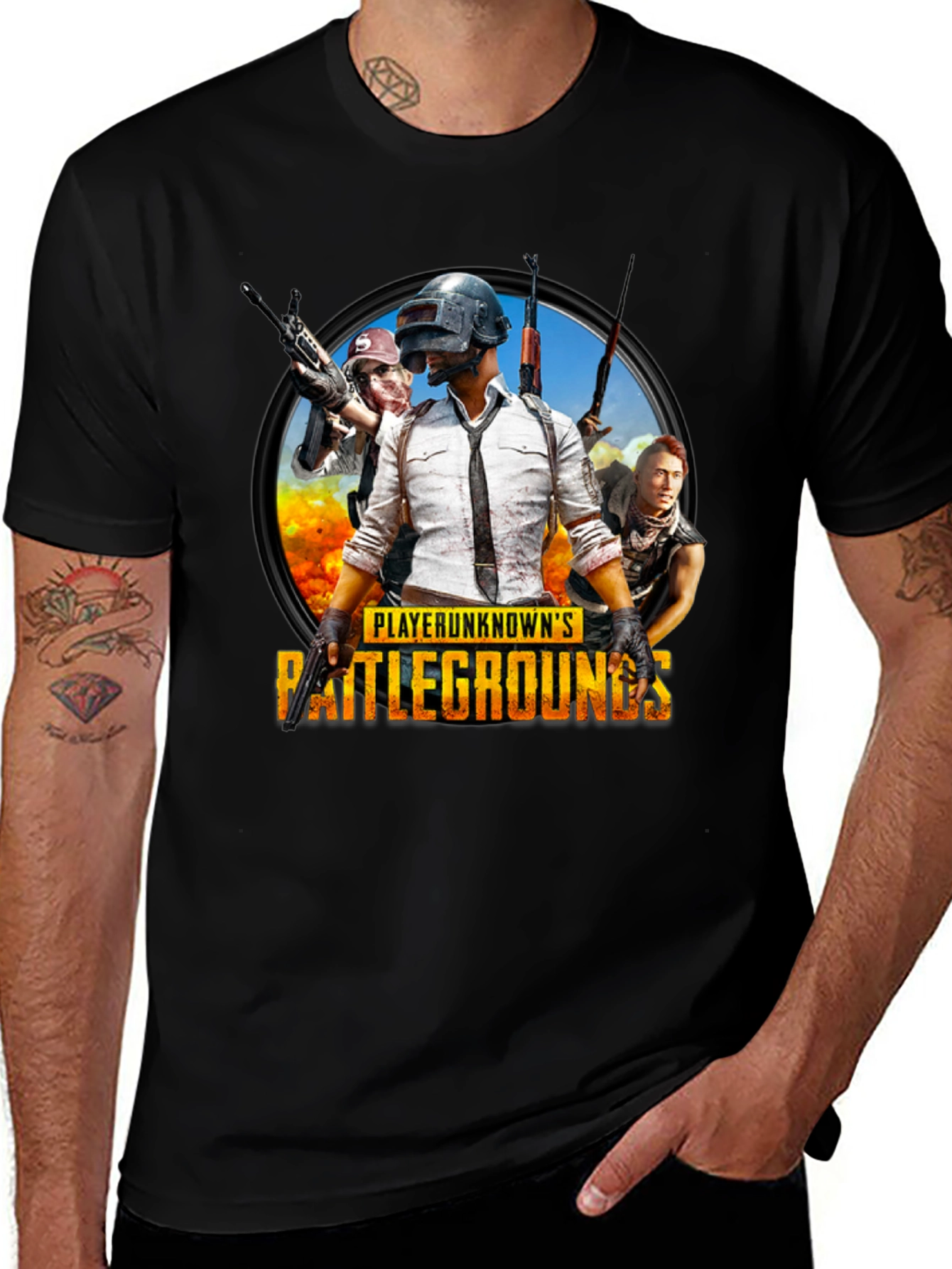 PUBG Battlegrounds T-Shirt - Gamer Style