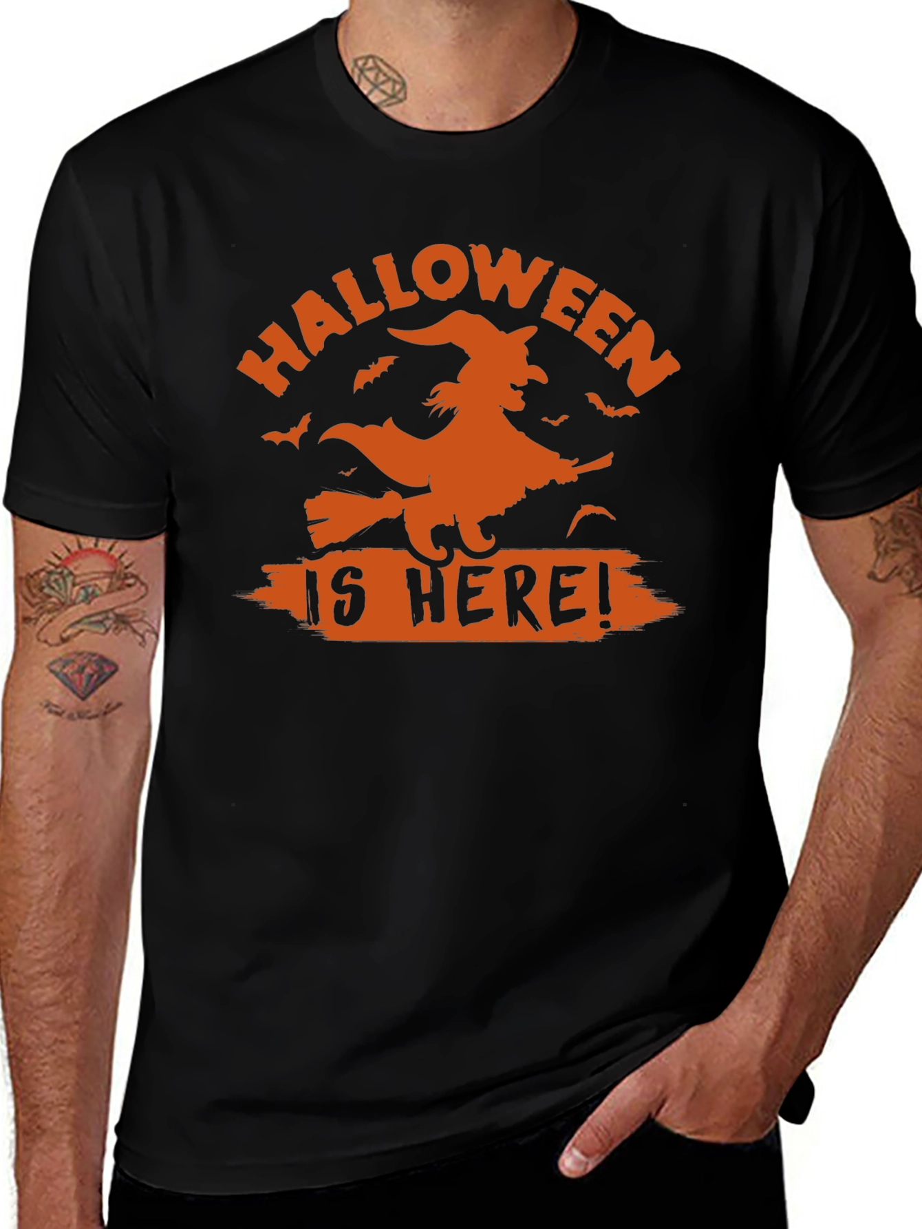 Halloween Witch Graphic Tee