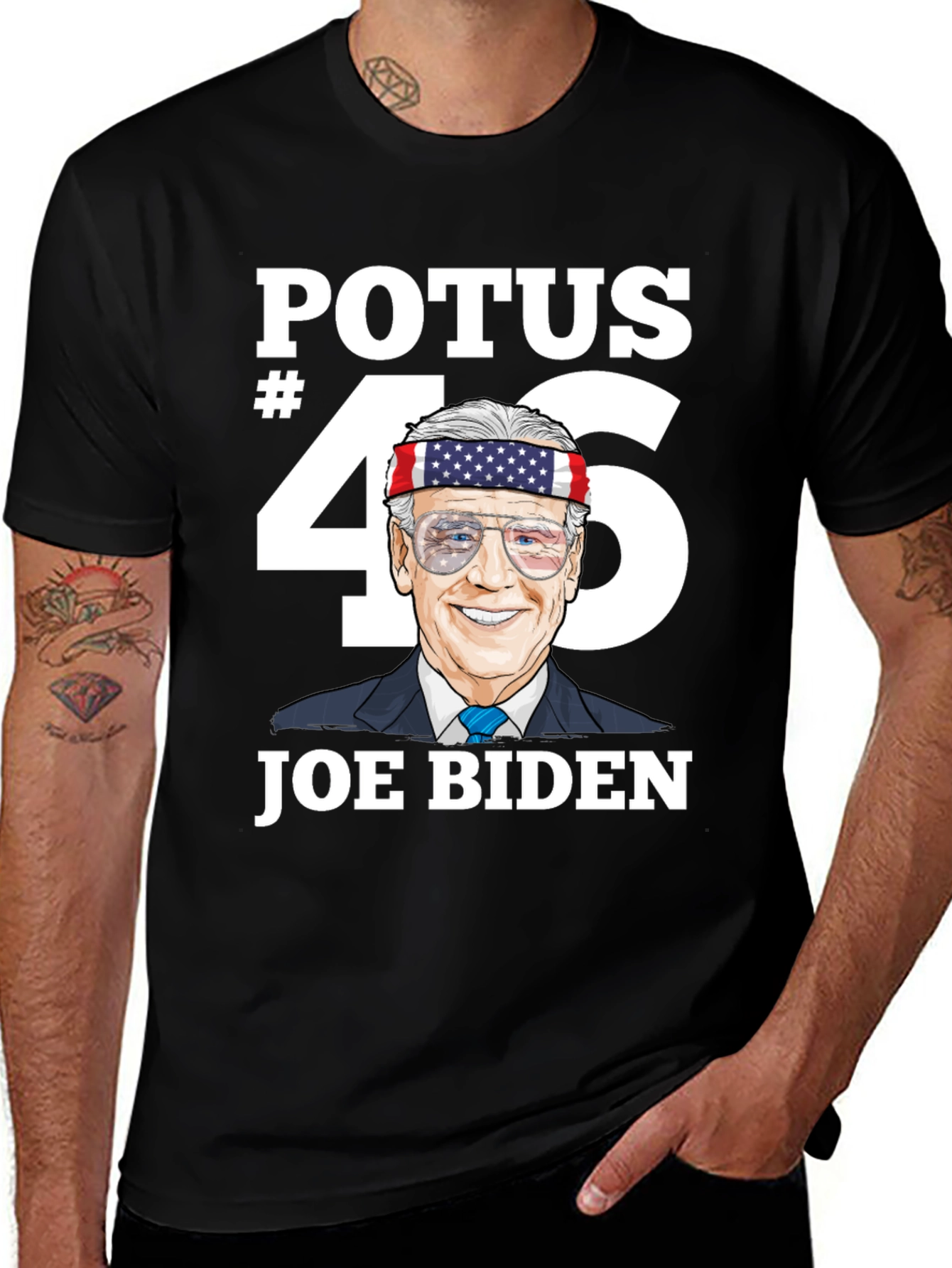 POTUS #46 Joe Biden Graphic T-Shirt
