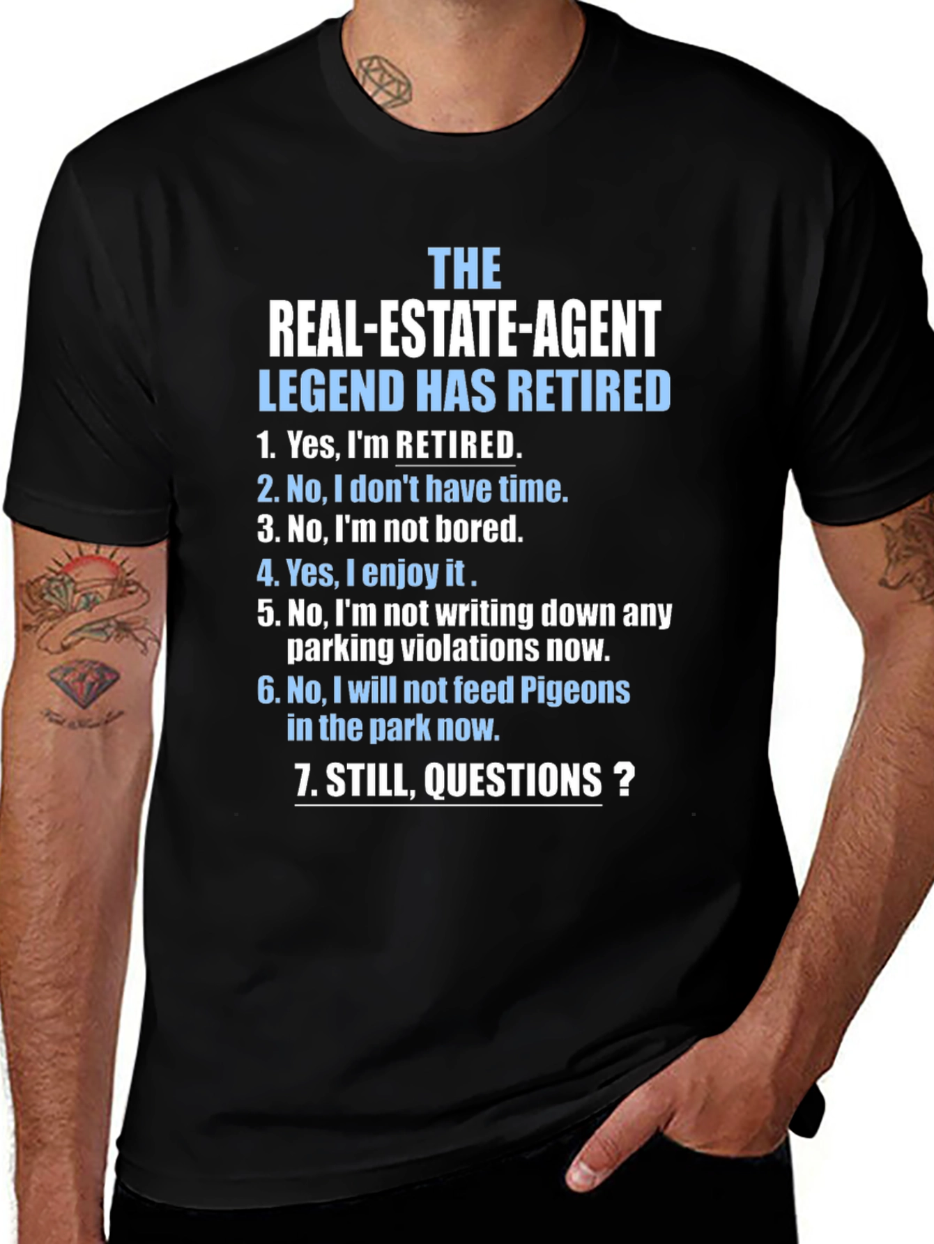 Variant 5 of Retired Real Estate Agent T-Shirt - Funny Retirement Gift