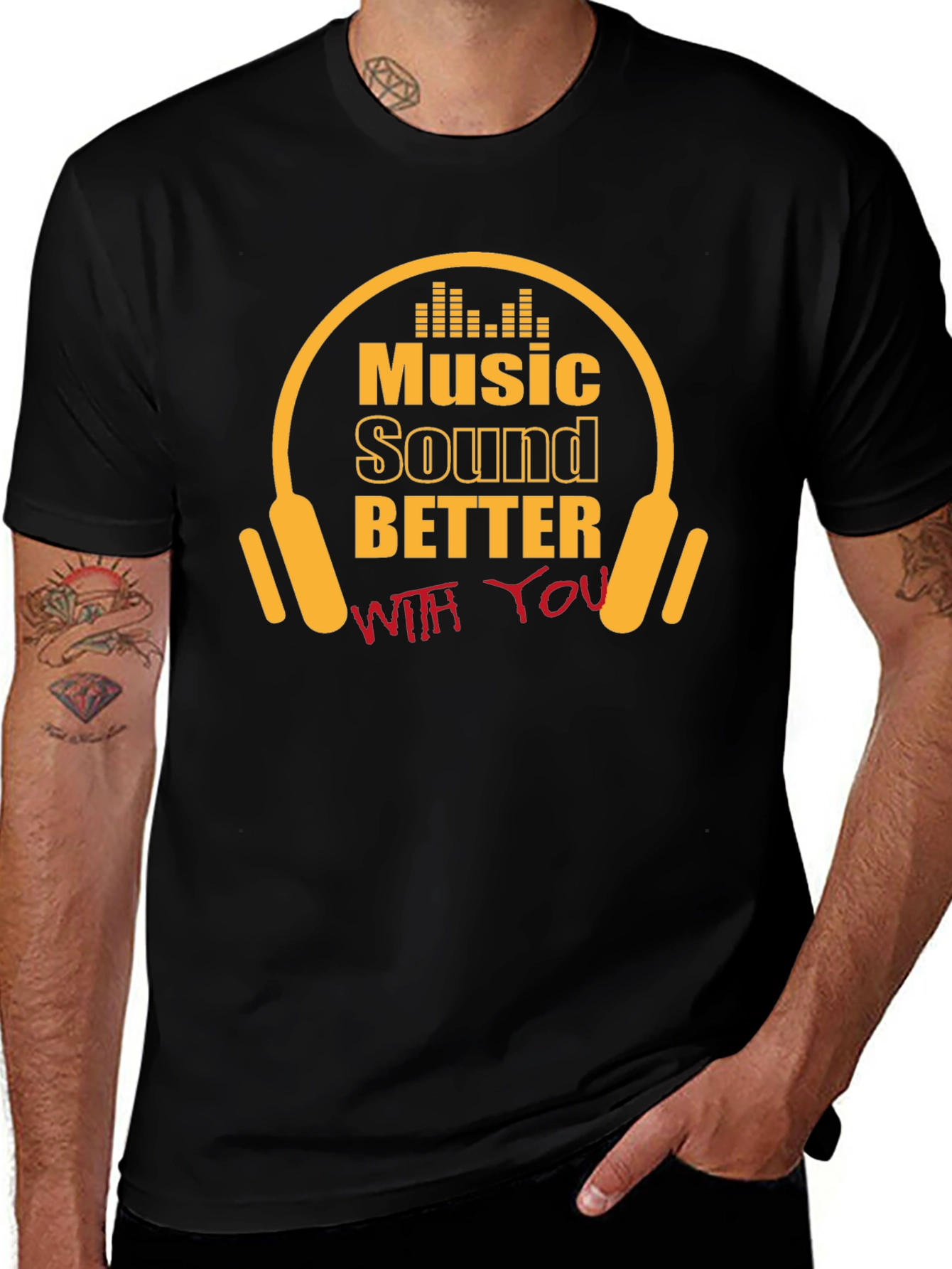 Variant 20 of Music Sounds Better With You T-Shirt