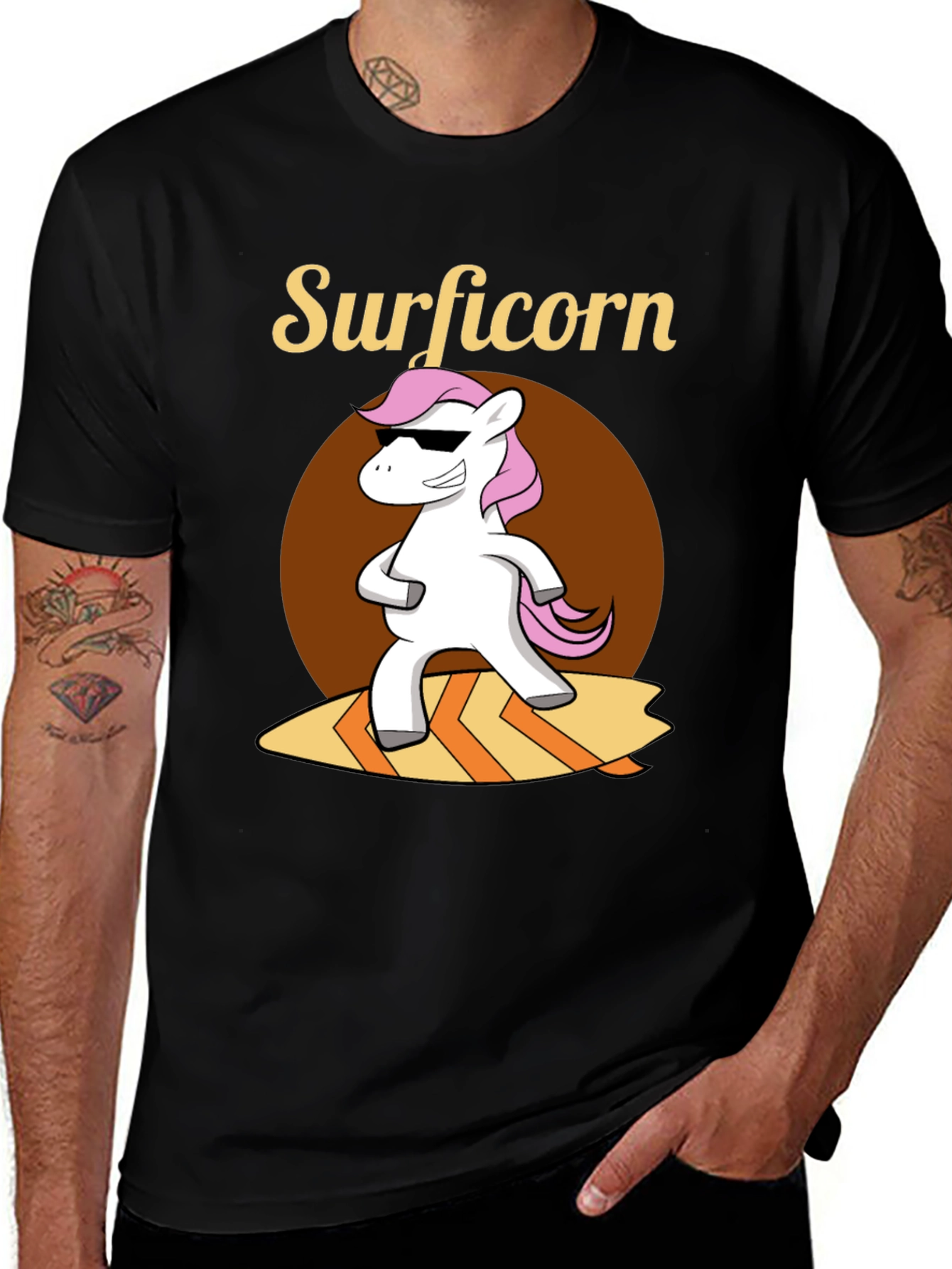 Variant 26 of Surficorn Graphic T-Shirt
