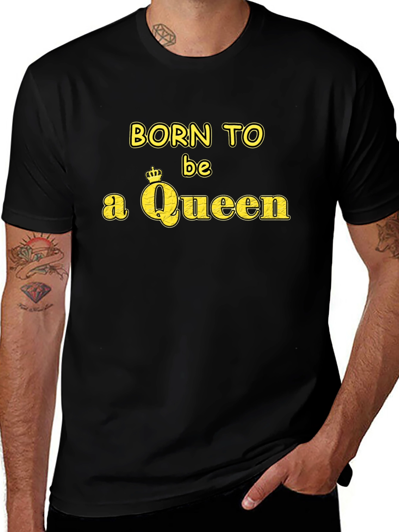 Variant 19 of Born to be a Queen Graphic Tee