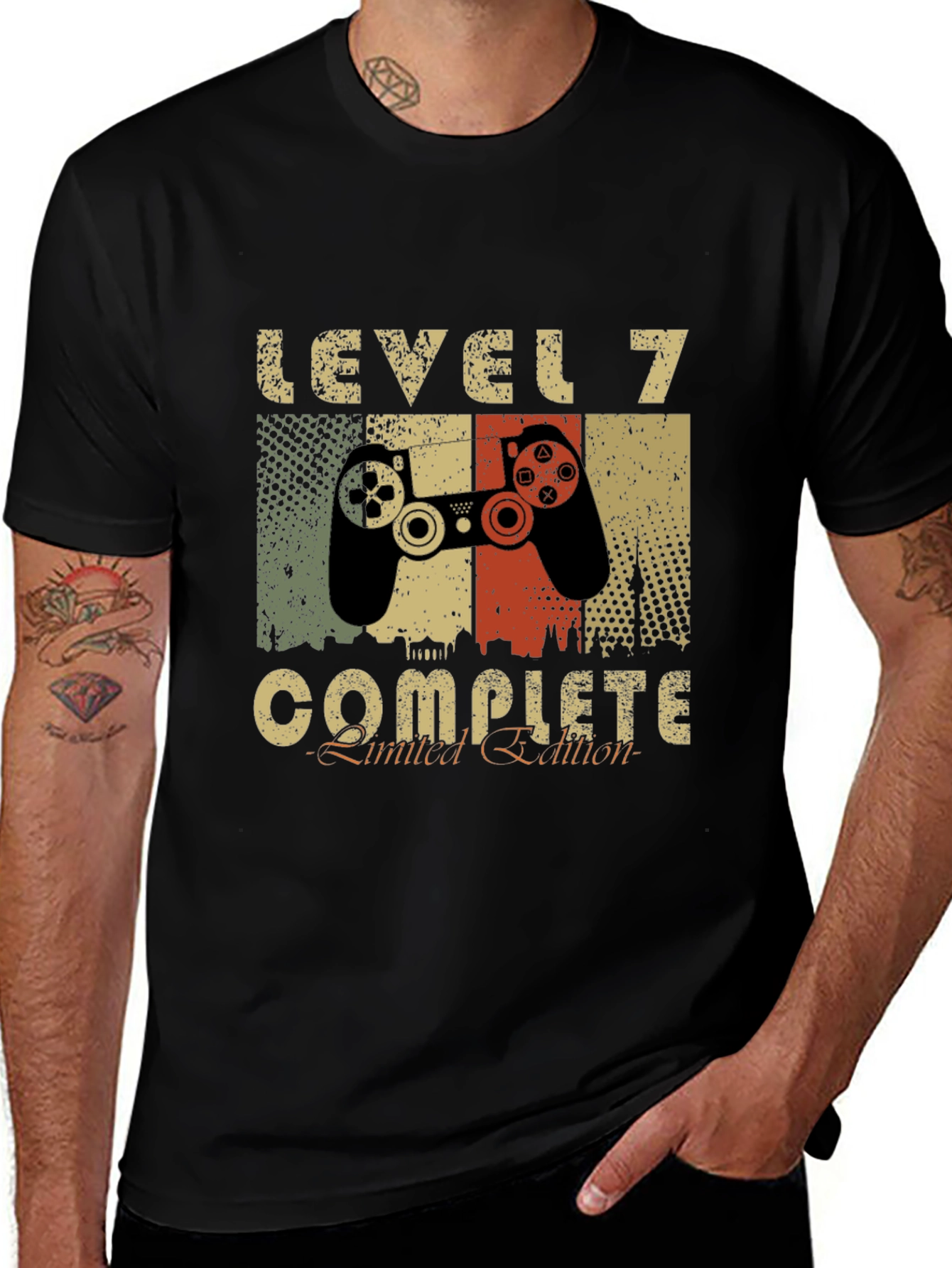 Variant 28 of Level 7 Complete Limited Edition Gamer T-Shirt