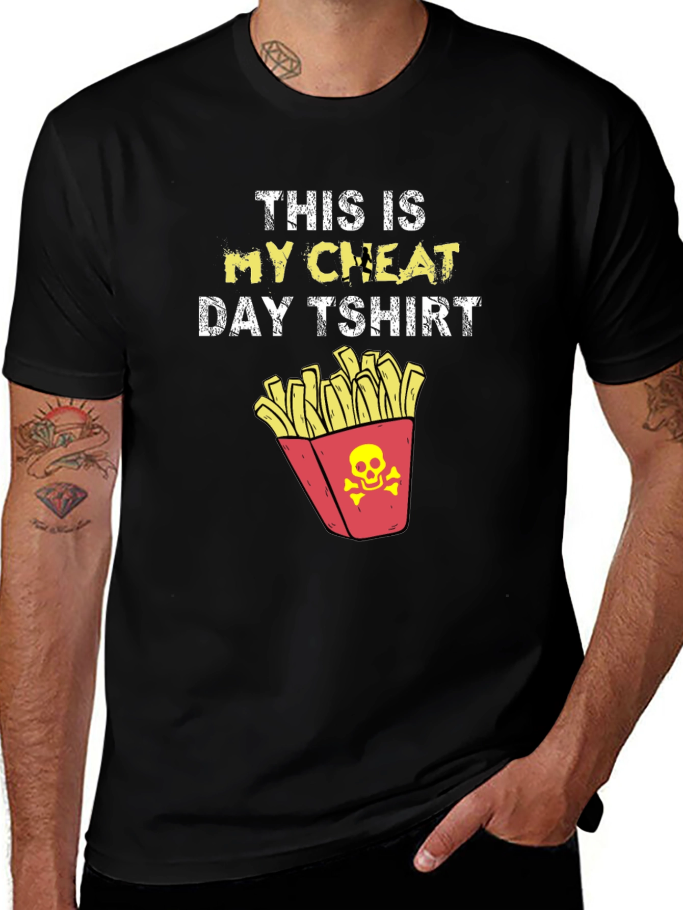 Variant 24 of Cheat Day T-Shirt Funny Foodie Tee