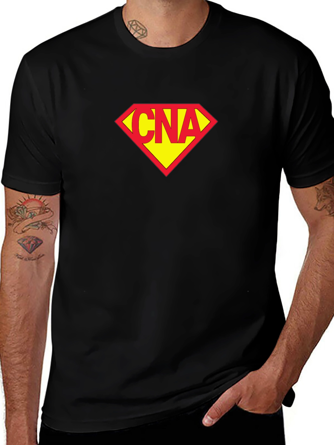 CNA Superhero T-Shirt - Certified Nursing Assistant Pride