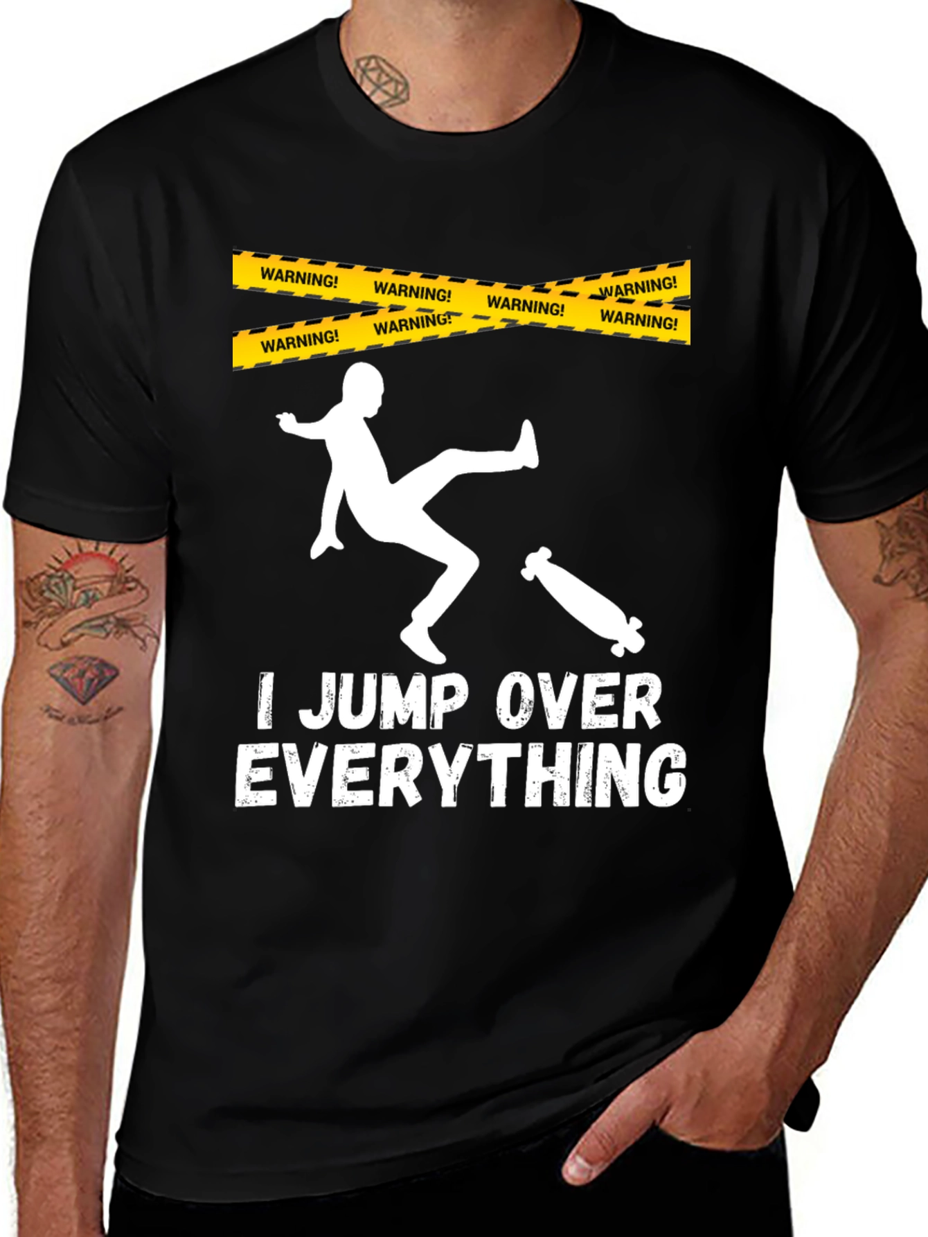 Variant 25 of I Jump Over Everything Graphic Tee