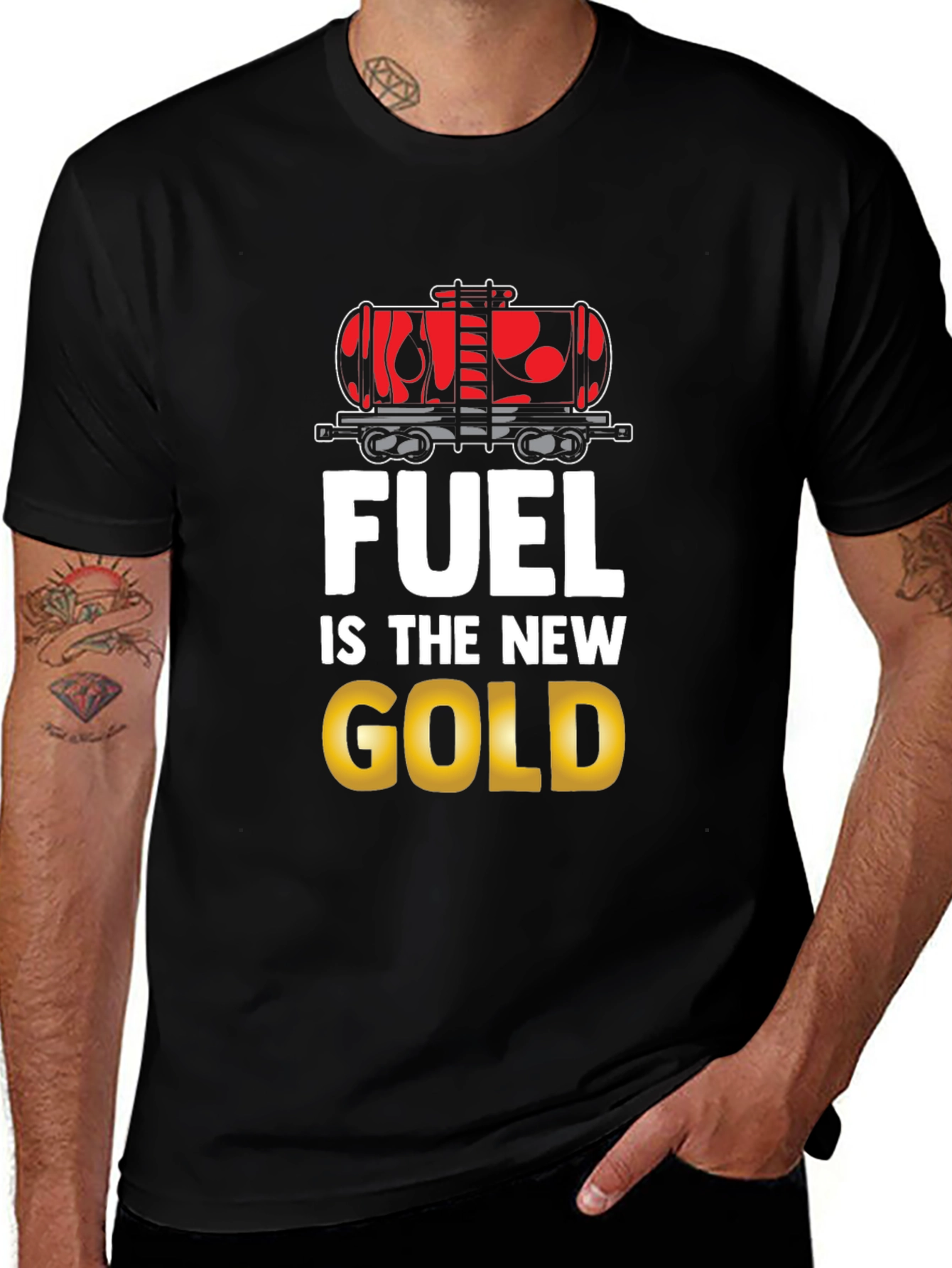 Variant 22 of Fuel is the New Gold T-Shirt