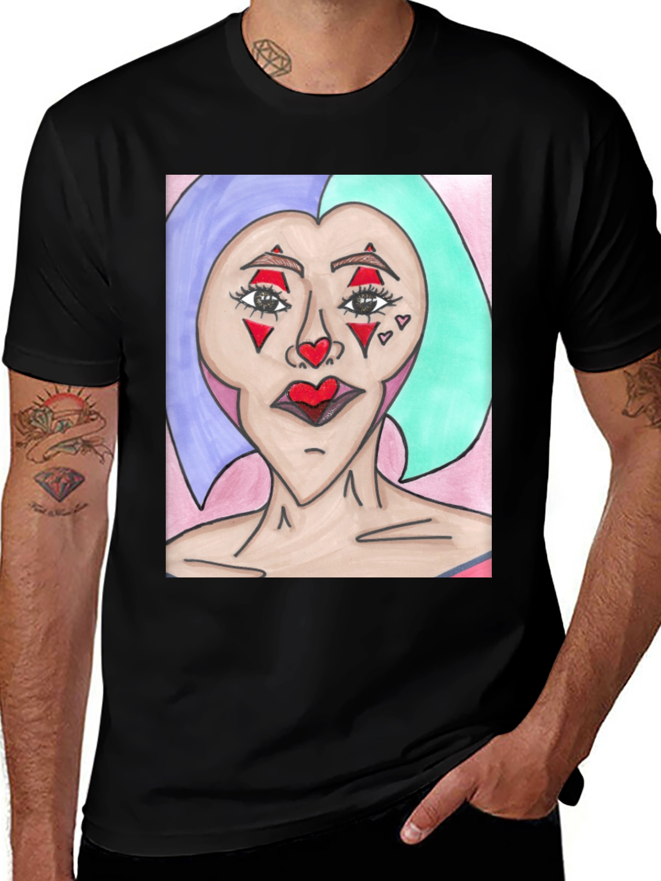 Variant 10 of Unique Art Graphic Tee - Statement T-Shirt