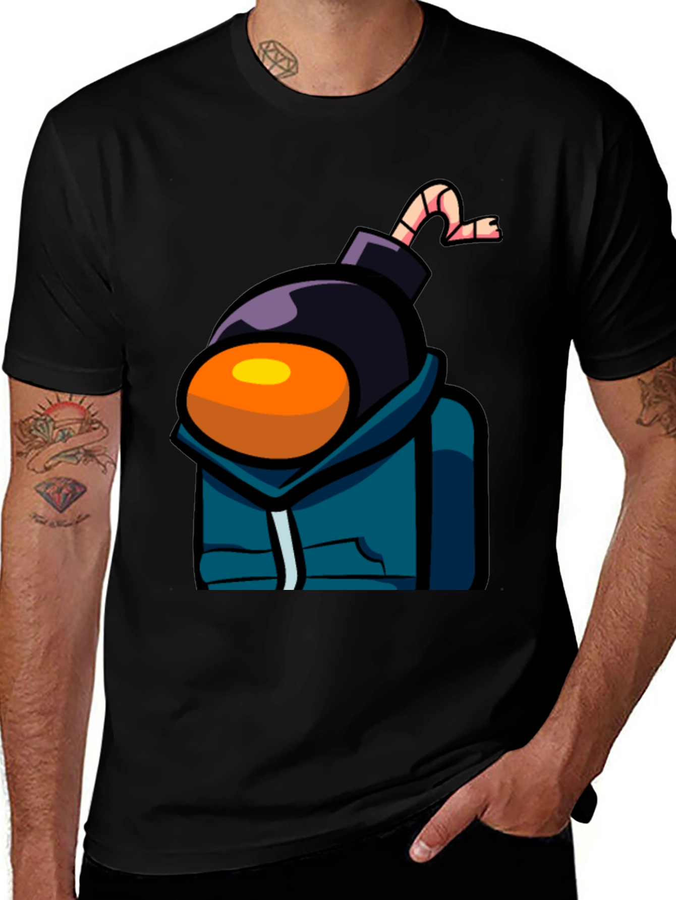 Variant 8 of Whitty Bomb T-Shirt - Gaming Fan Apparel