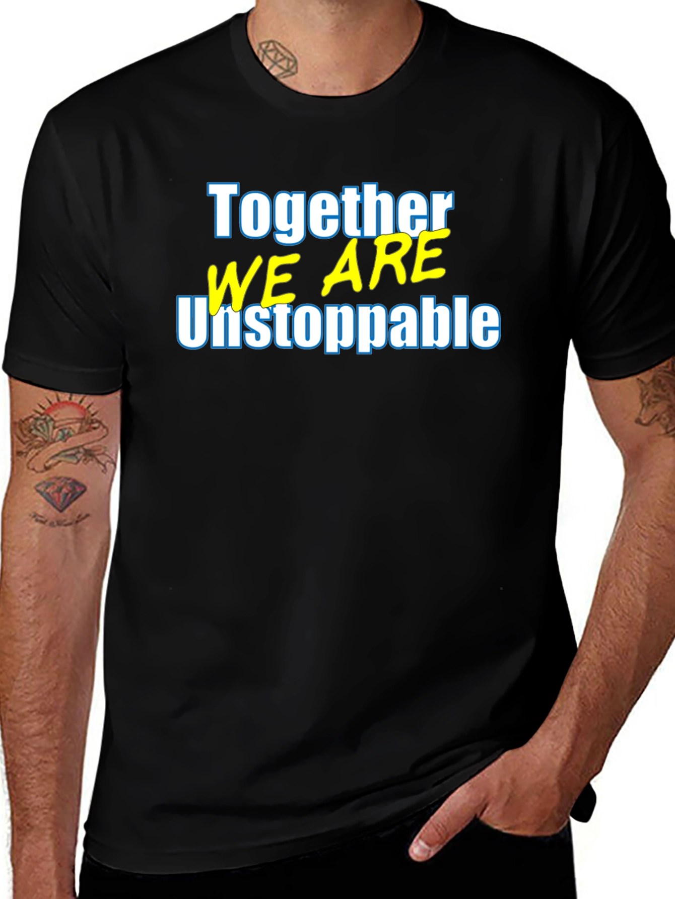 Variant 26 of Together We Are Unstoppable Graphic Tee