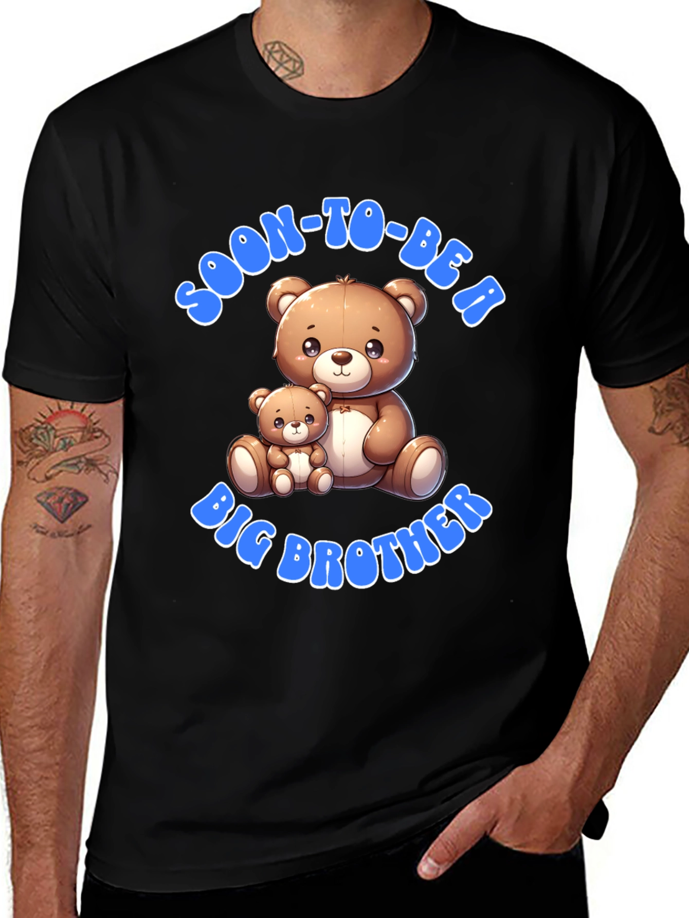 Soon-To-Be A Big Brother Teddy Bear T-Shirt