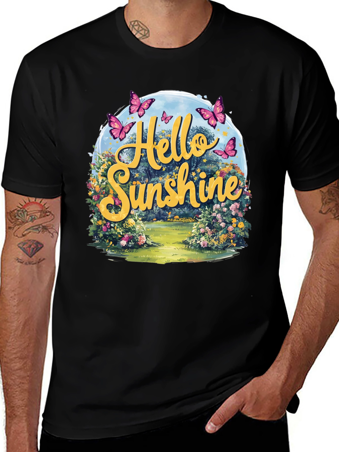 Variant 30 of Hello Sunshine Graphic T-Shirt
