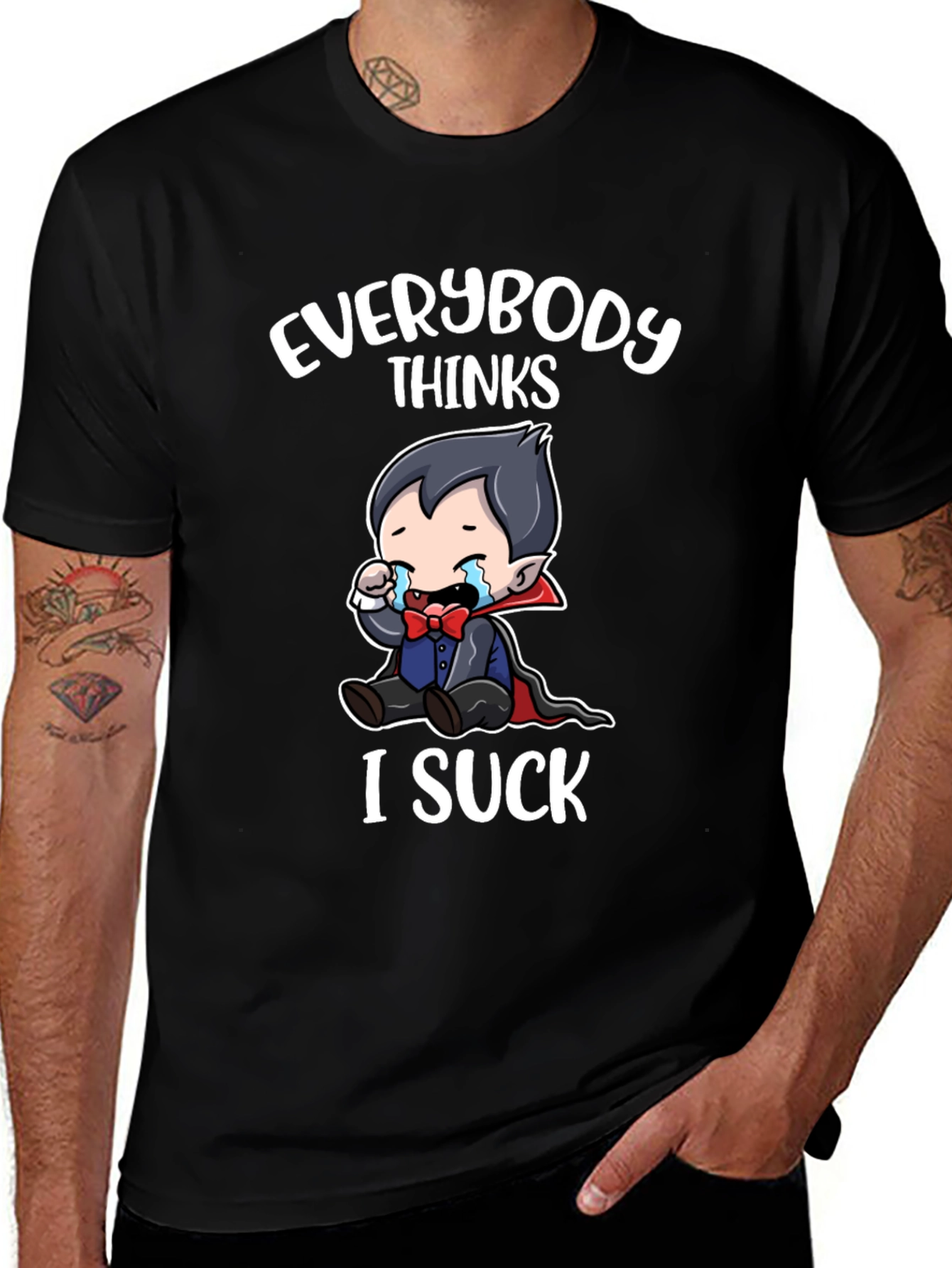 Variant 10 of Everybody Thinks I Suck T-Shirt