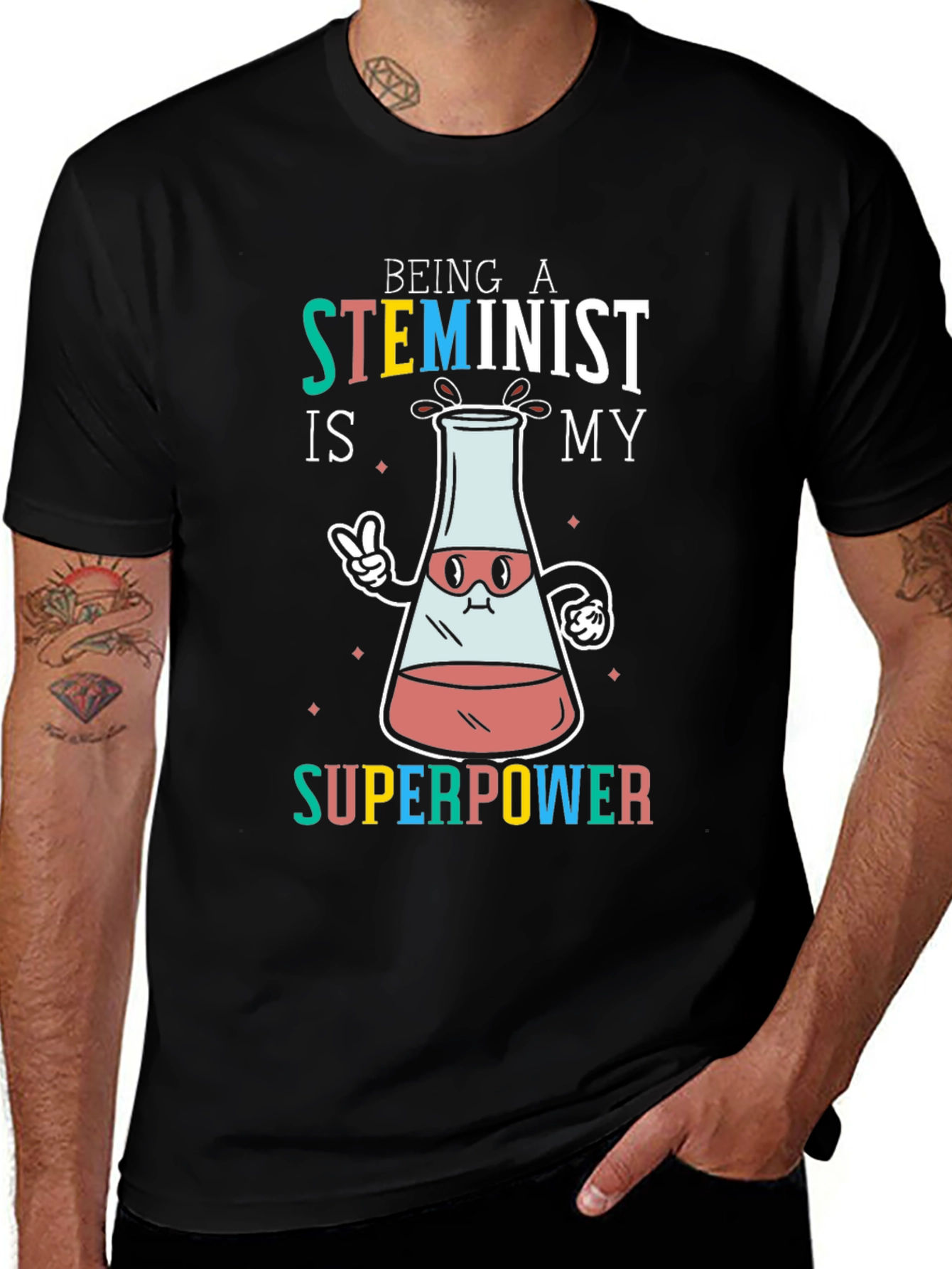 STEMinist Superpower T-Shirt