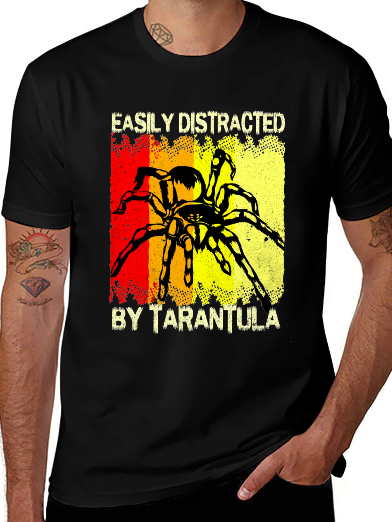 Variant 3 of Tarantula Distraction Black T-Shirt