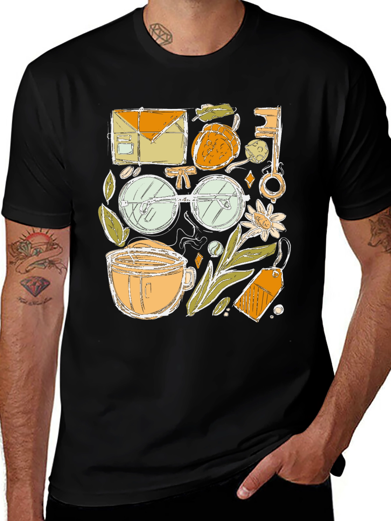 Variant 18 of Coffee & Cozy Things Graphic Tee