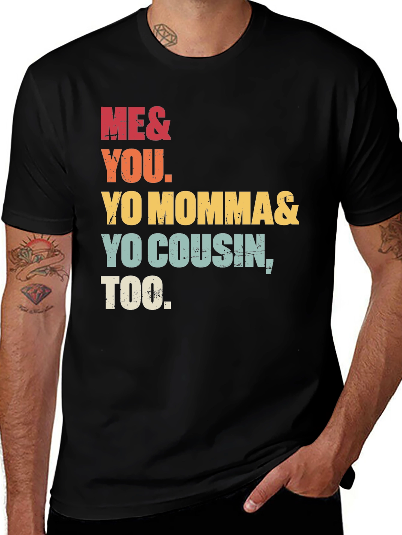Me & You T-Shirt | Momma & Cousin Tee | Retro Style