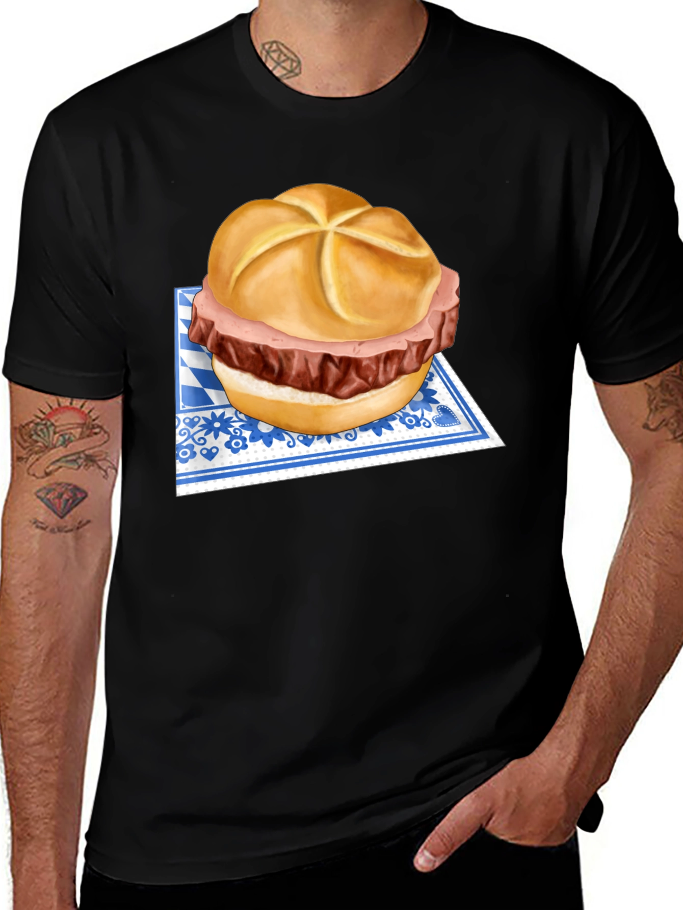 Variant 10 of Roast Pork Sandwich Graphic Tee
